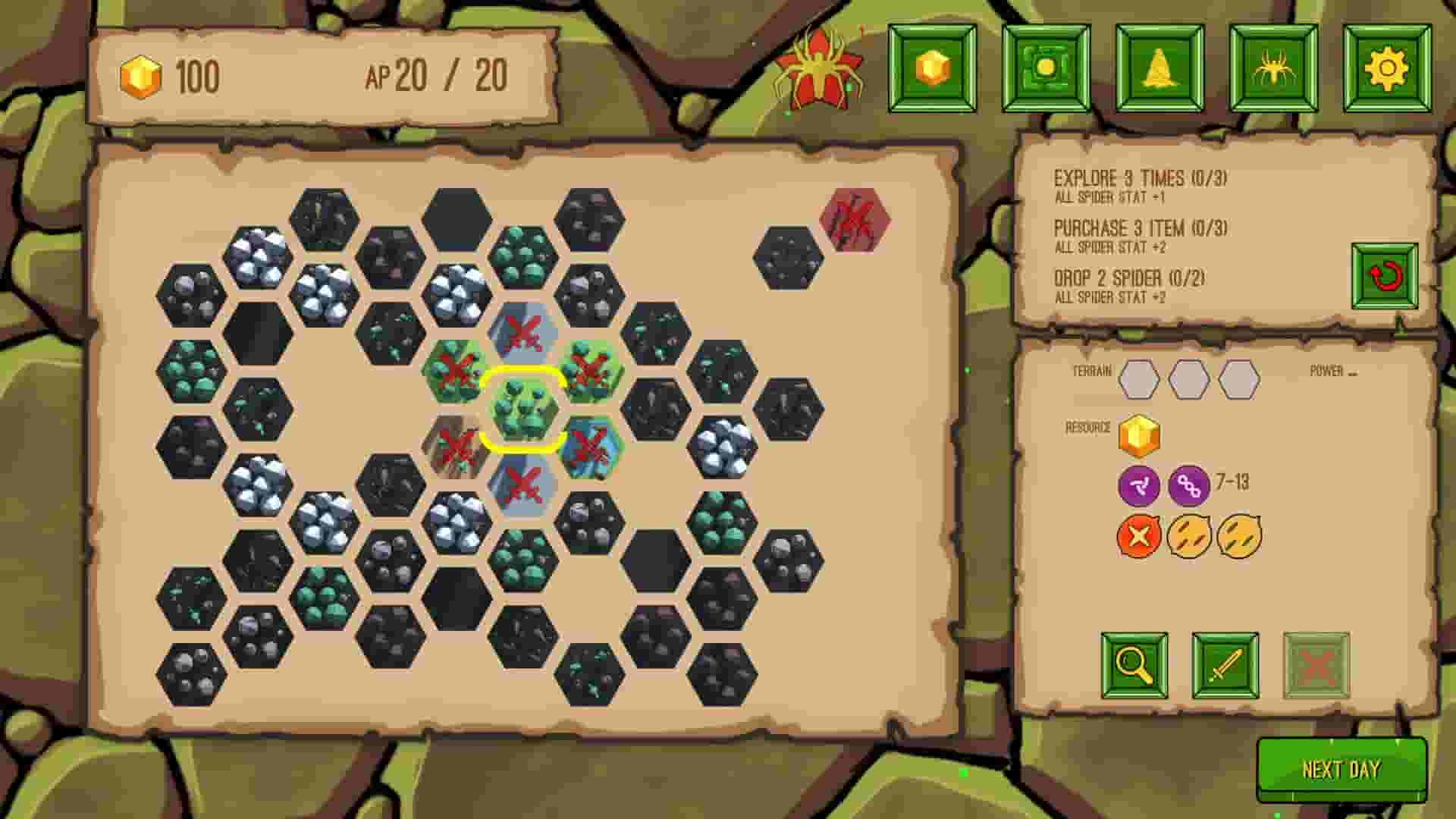 打豹虎 Spider Derby screenshot thumbnail screenshot 1