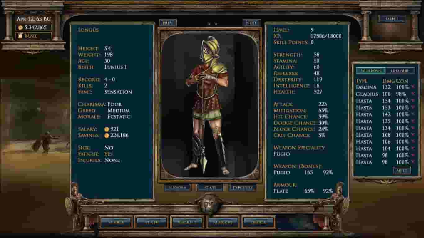 Age of Gladiators screenshot thumbnail screenshot 1