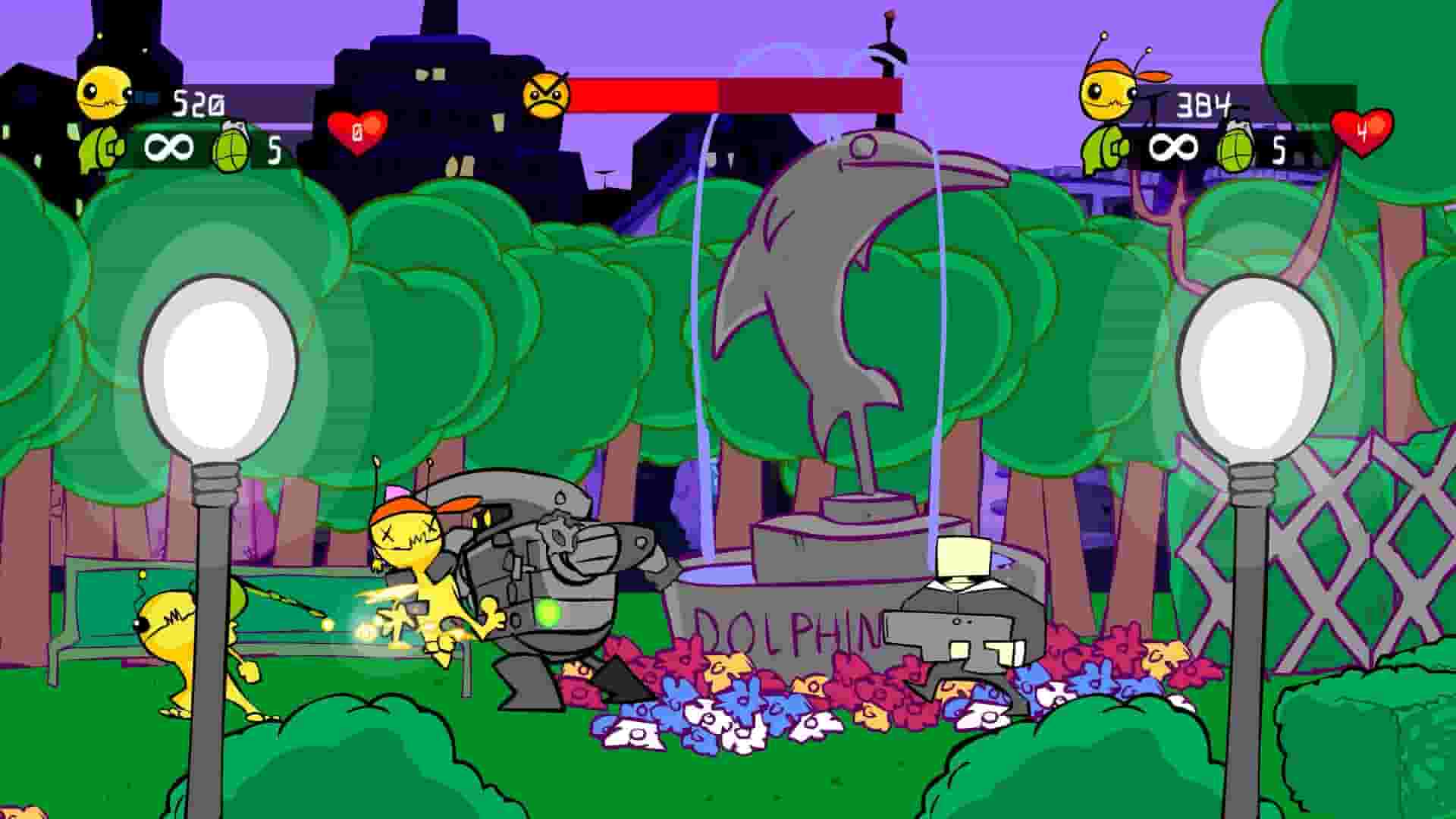 Alien Hominid HD screenshot thumbnail screenshot 0