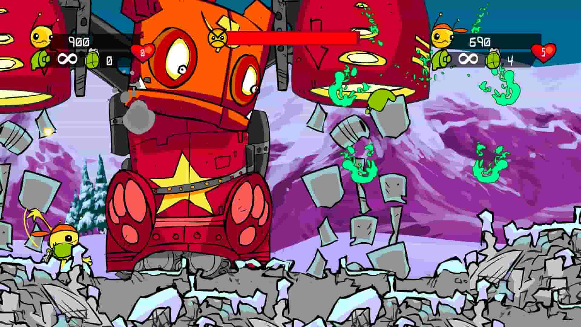 Alien Hominid HD screenshot thumbnail screenshot 10