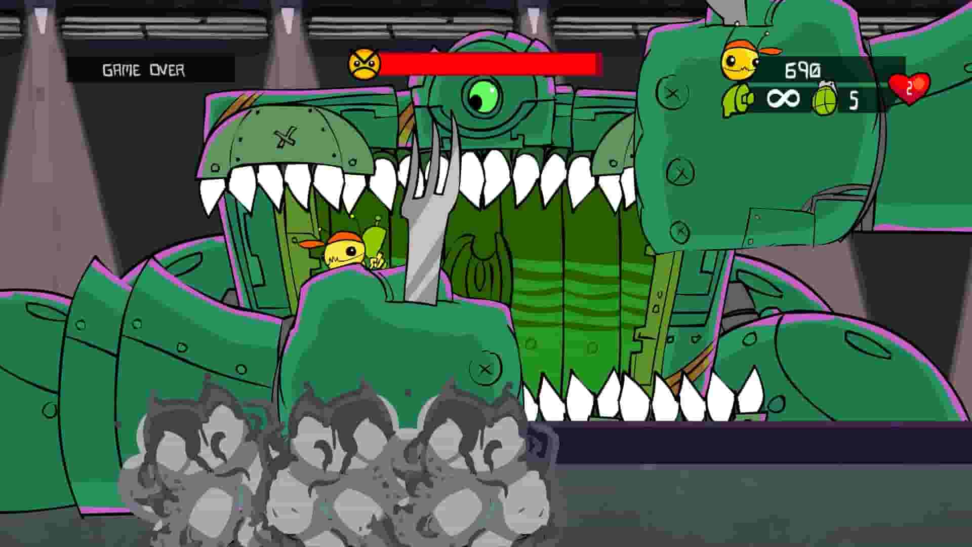 Alien Hominid HD screenshot thumbnail screenshot 7