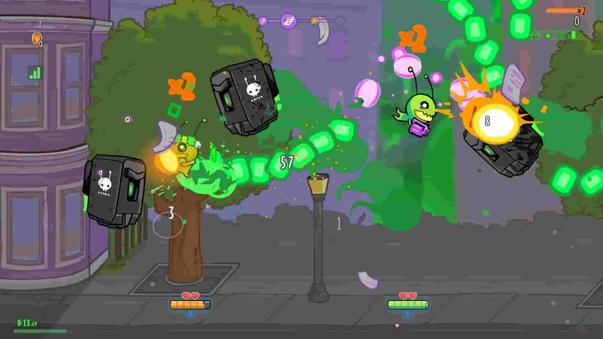 Alien Hominid Invasion screenshot thumbnail screenshot 1