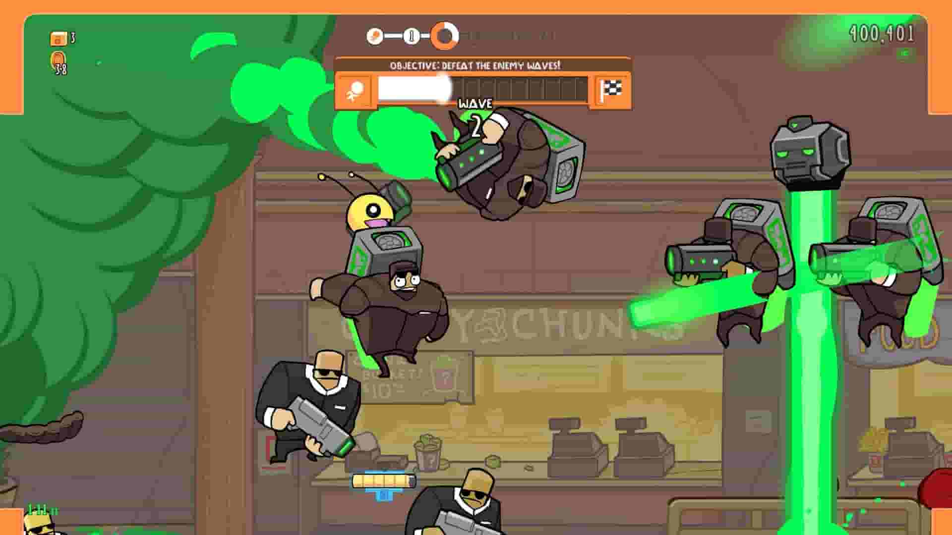 Alien Hominid Invasion screenshot thumbnail screenshot 8