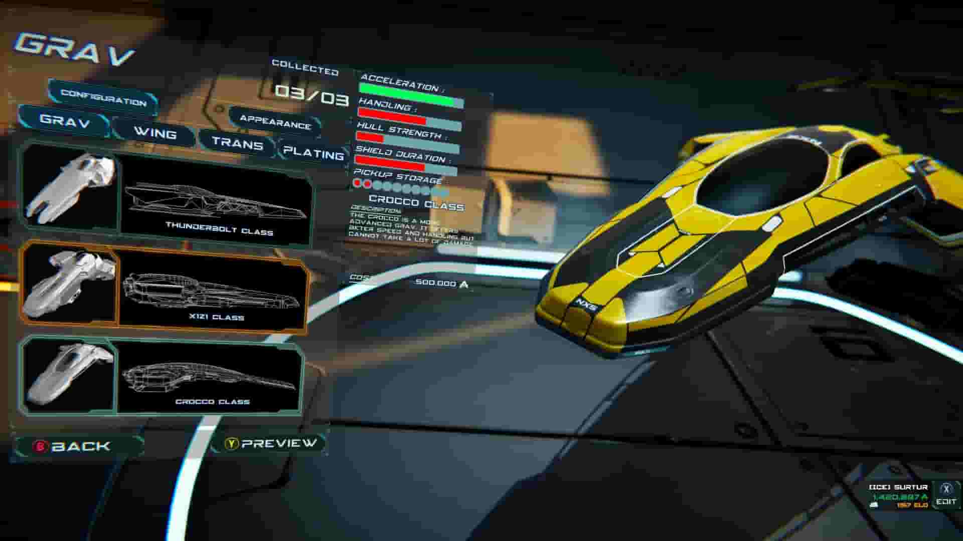 Antigraviator screenshot thumbnail screenshot 2