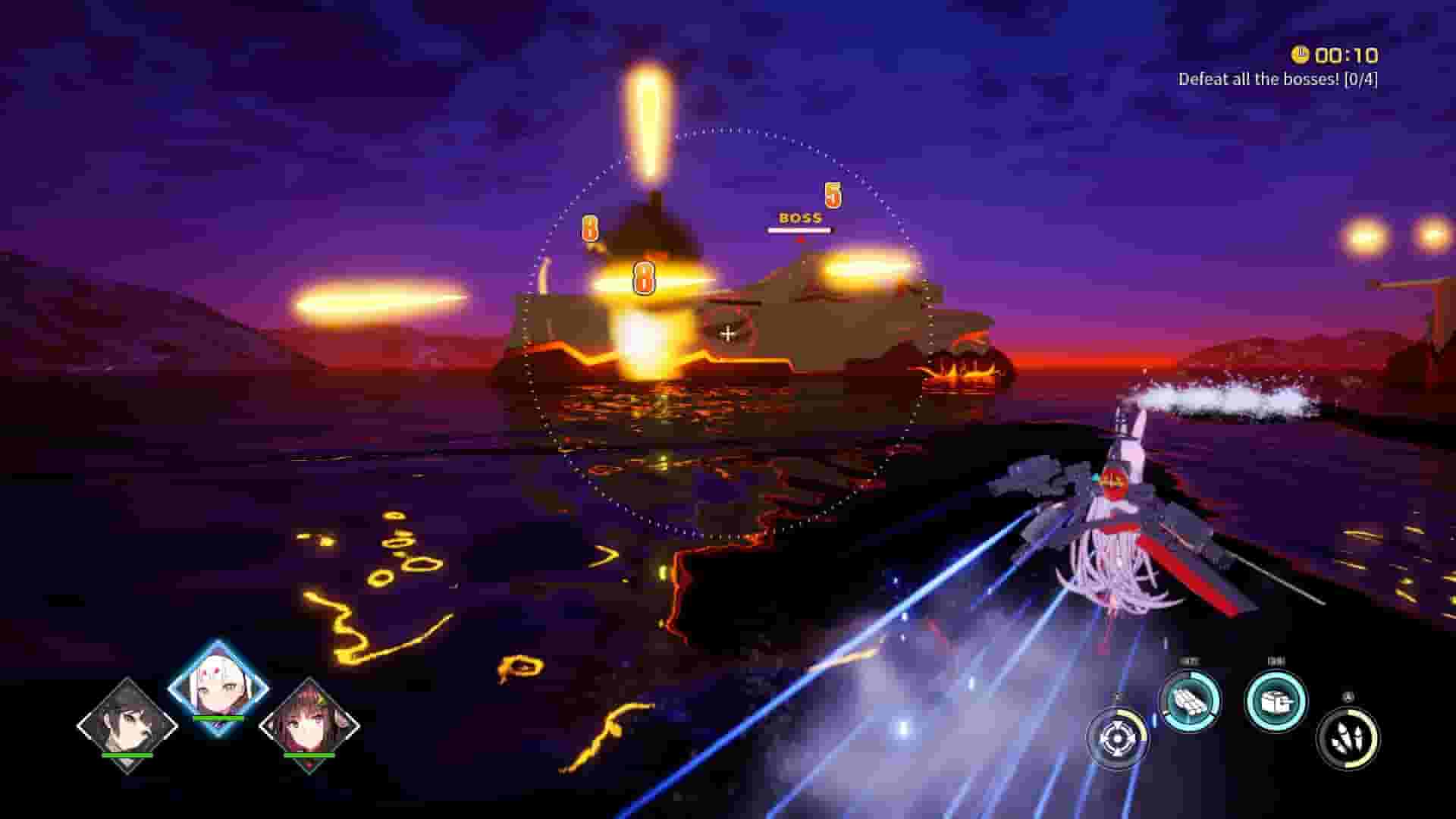Azur Lane Crosswave screenshot thumbnail screenshot 1