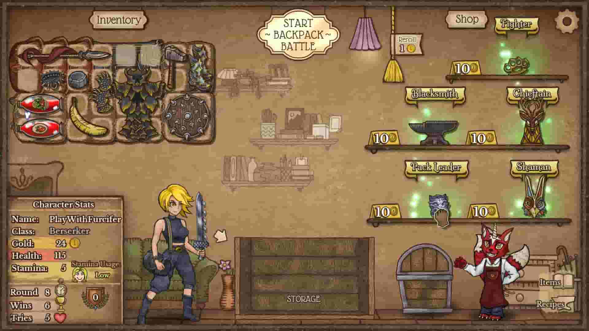 Backpack Battles screenshot thumbnail screenshot 8