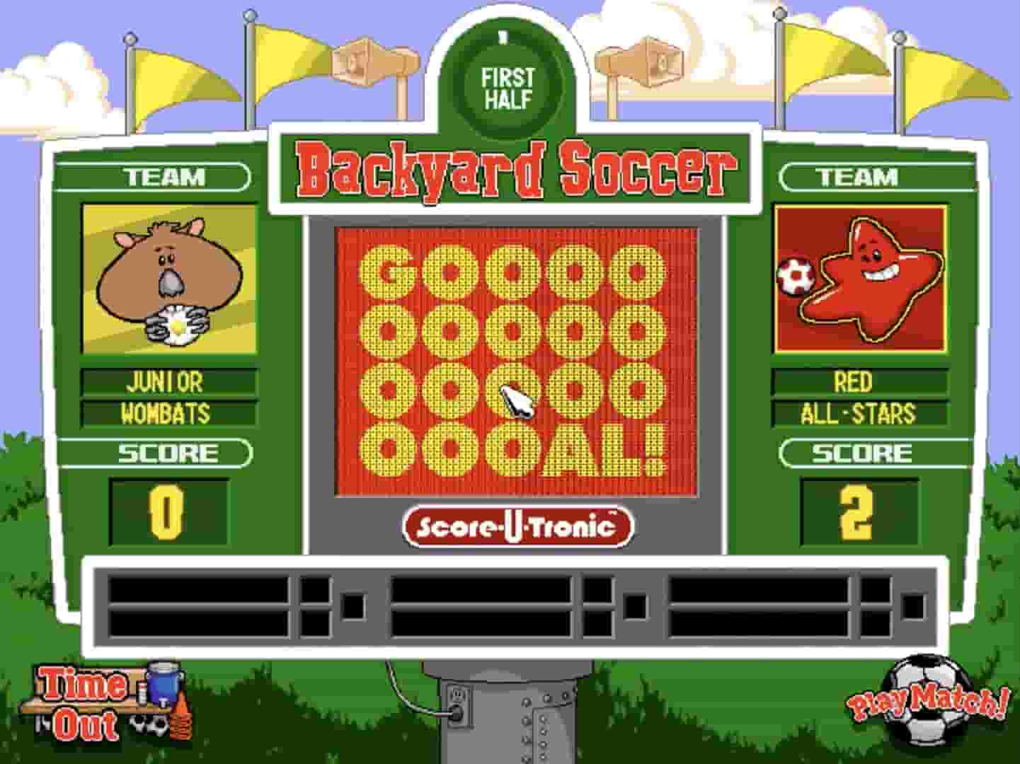 Backyard Soccer '98 screenshot thumbnail screenshot 3