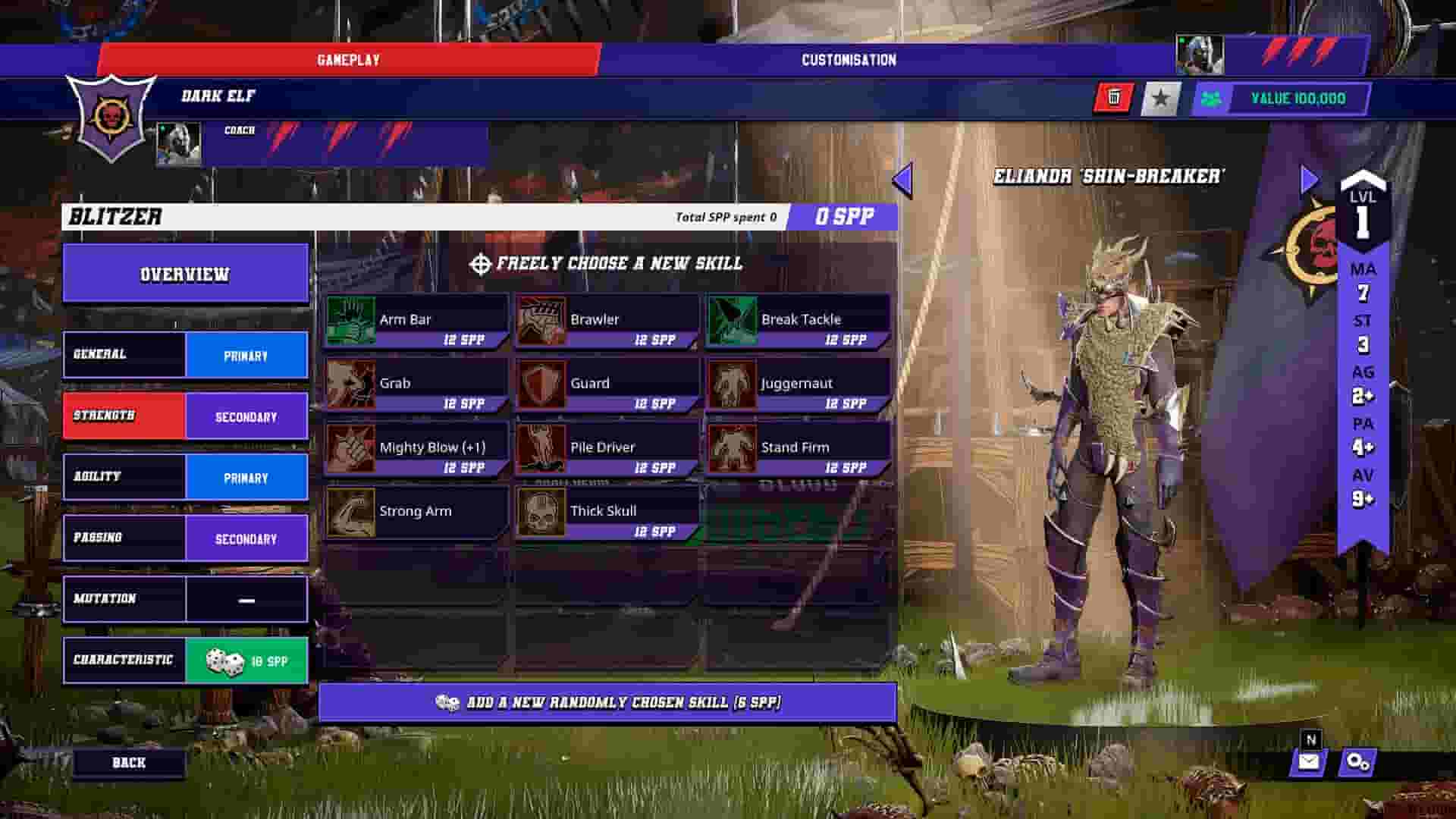 Blood Bowl 3 screenshot thumbnail screenshot 5