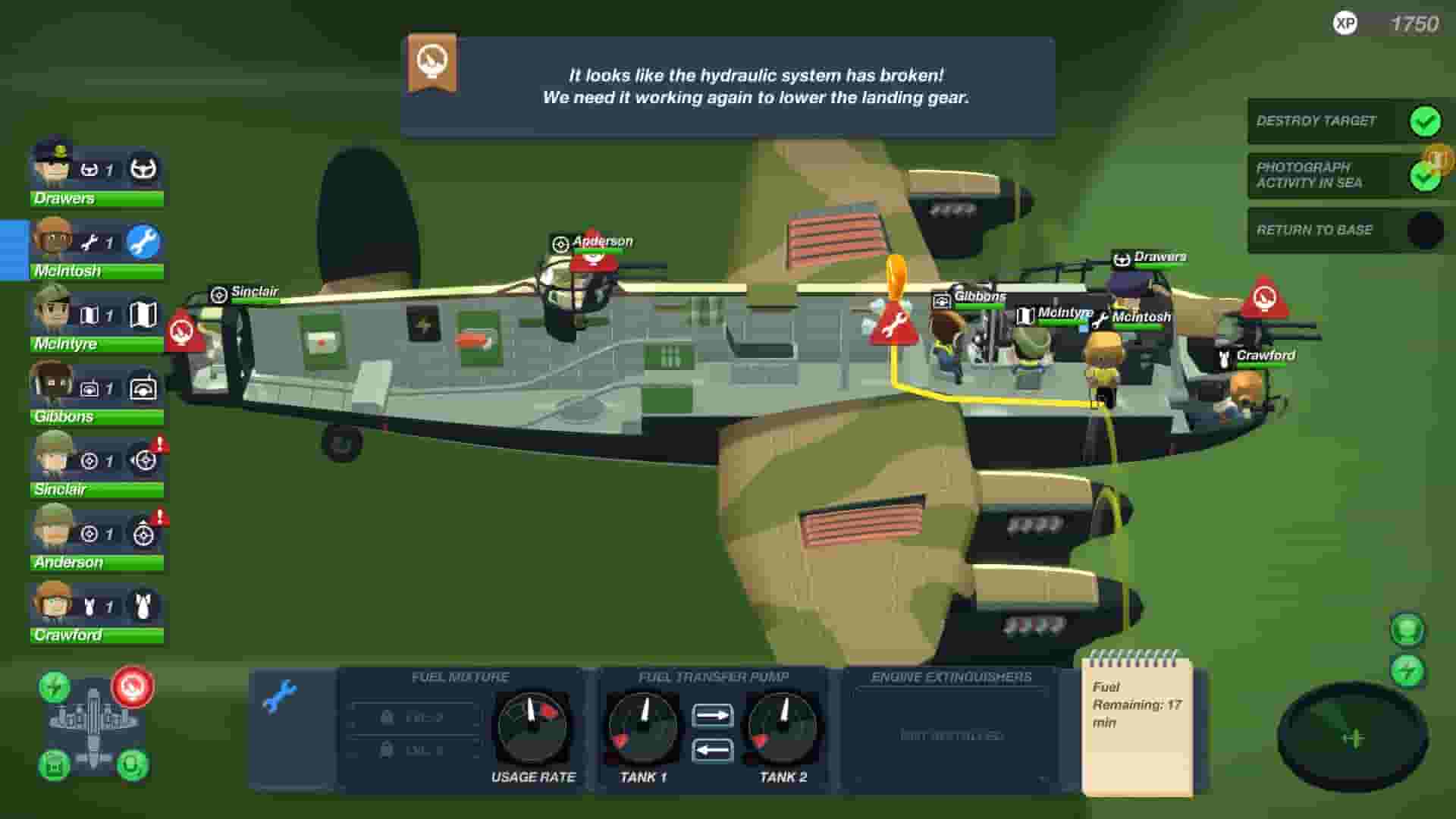 Bomber Crew screenshot thumbnail screenshot 1
