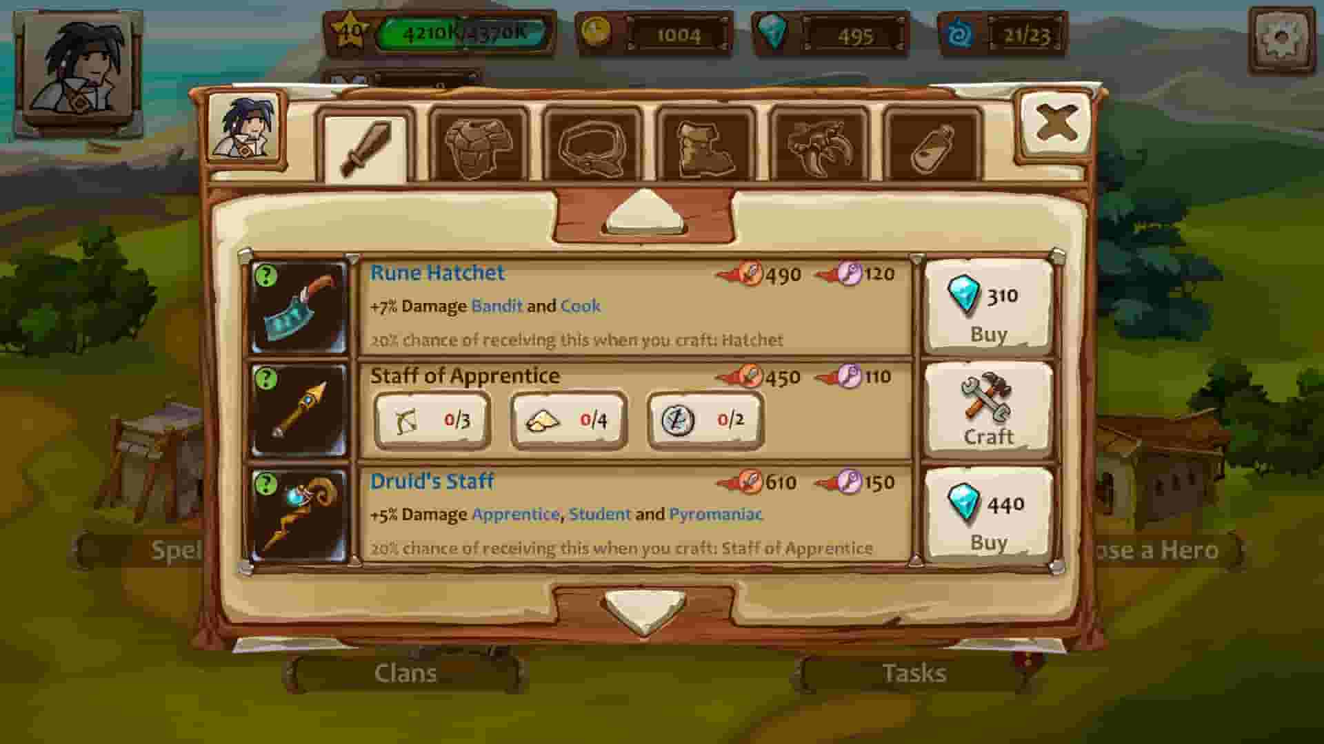 Braveland Heroes screenshot thumbnail screenshot 2