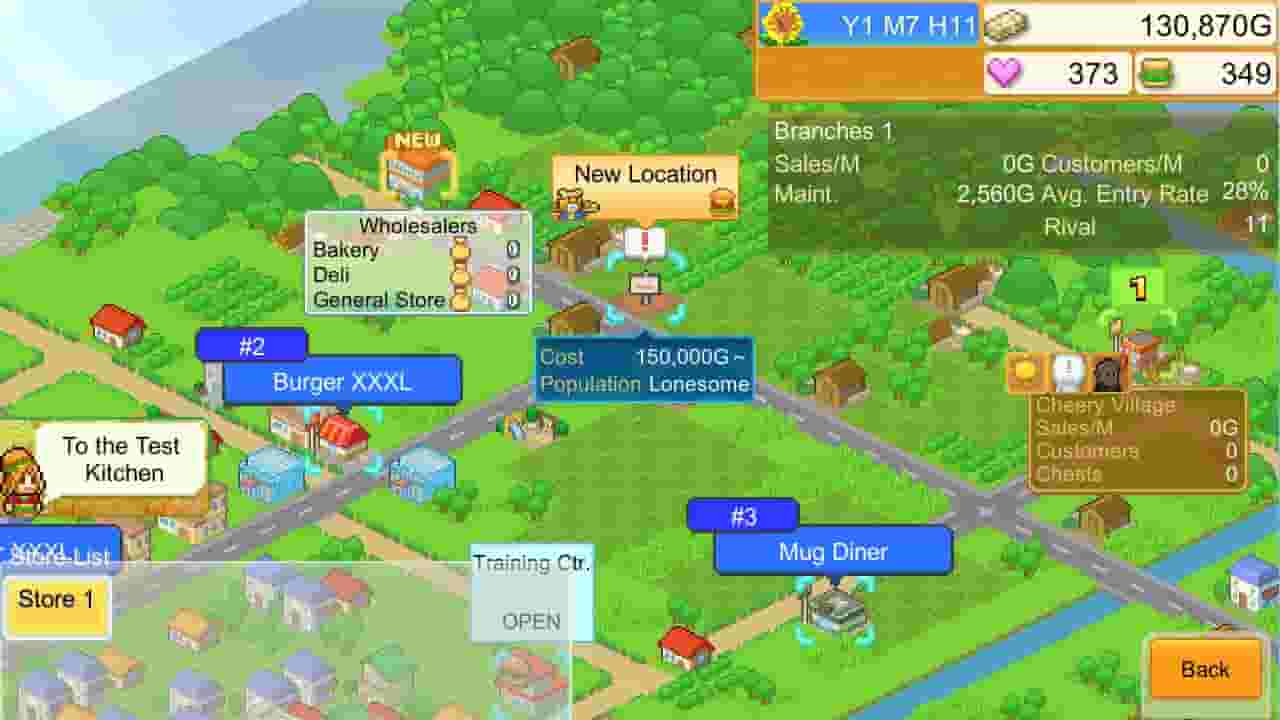 Burger Bistro Story screenshot thumbnail screenshot 2