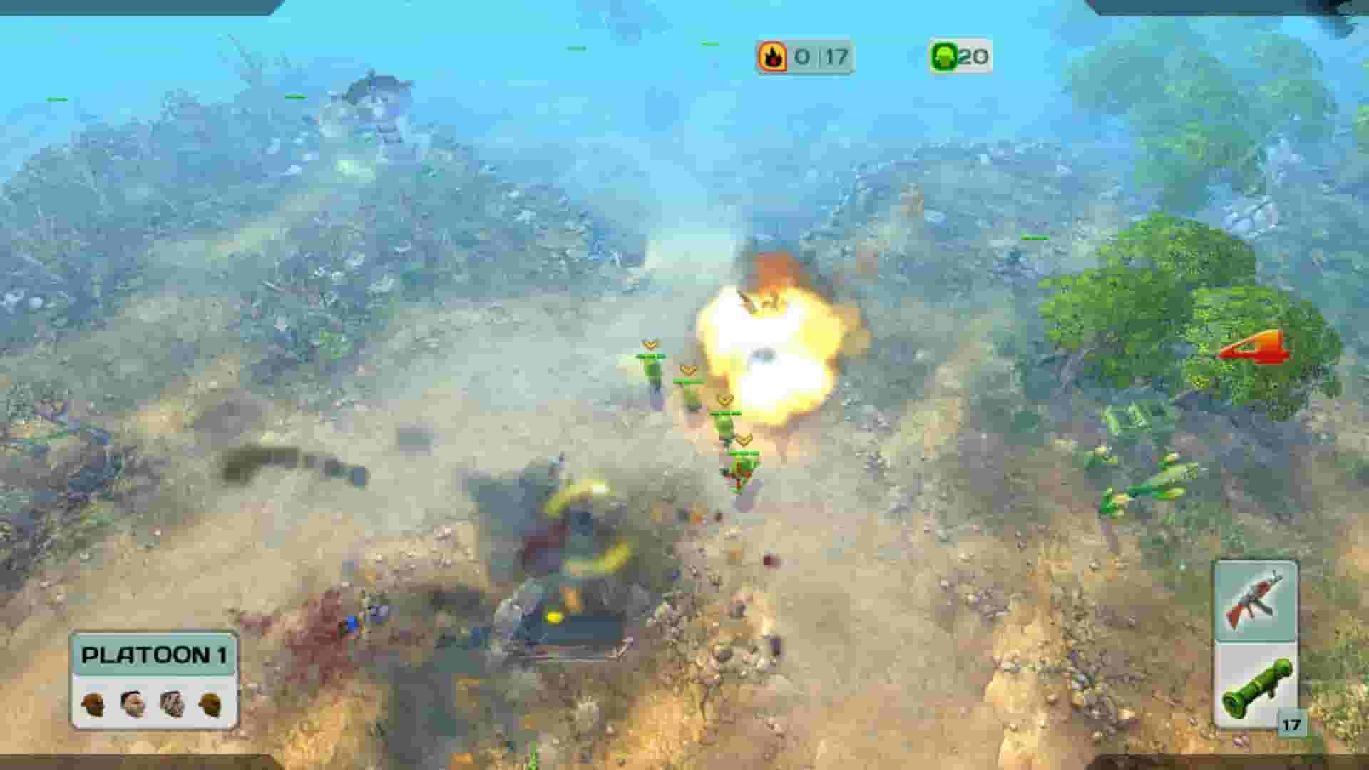 Cannon Fodder 3 screenshot thumbnail screenshot 2