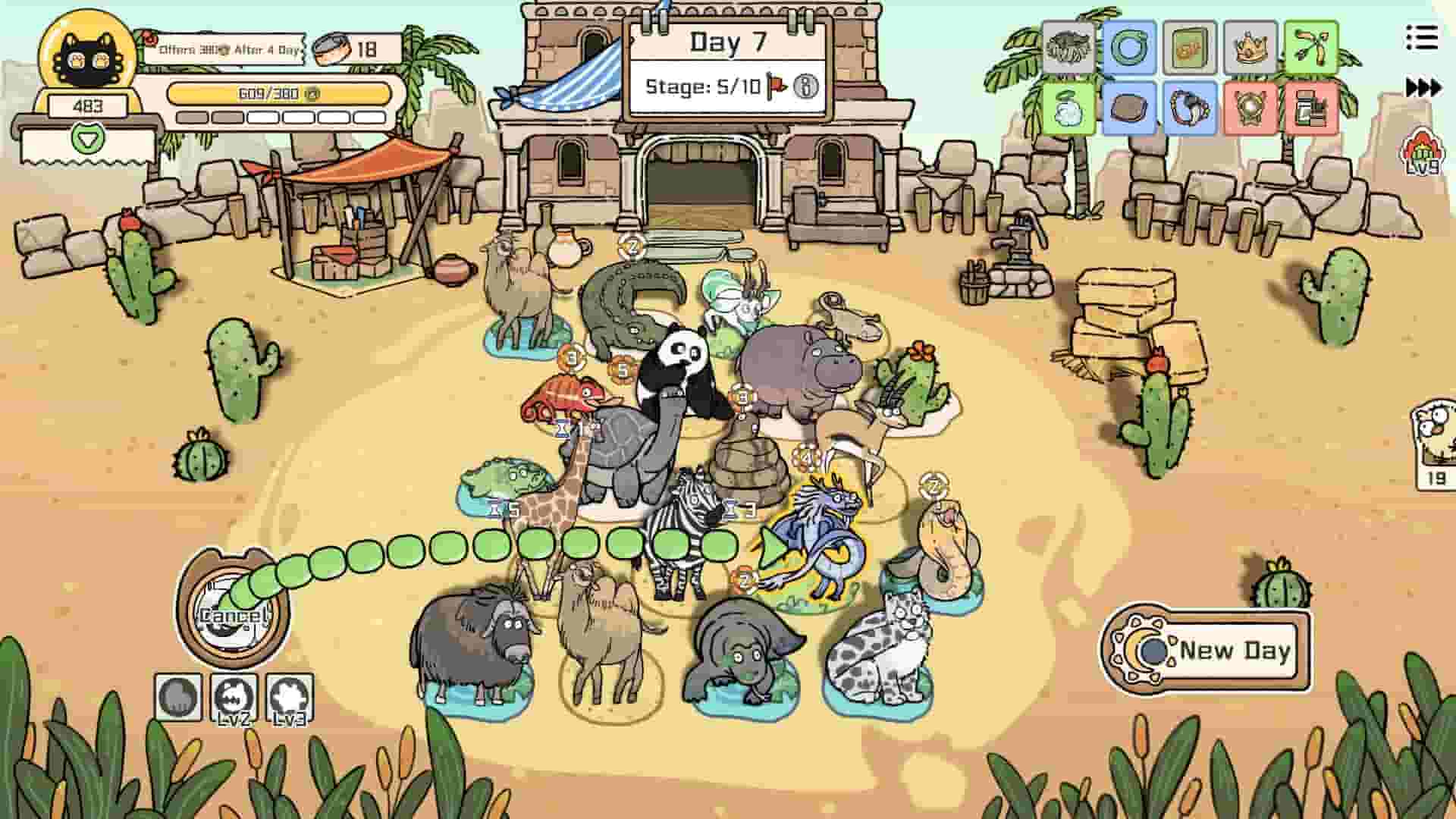 Cat God Ranch screenshot thumbnail screenshot 2