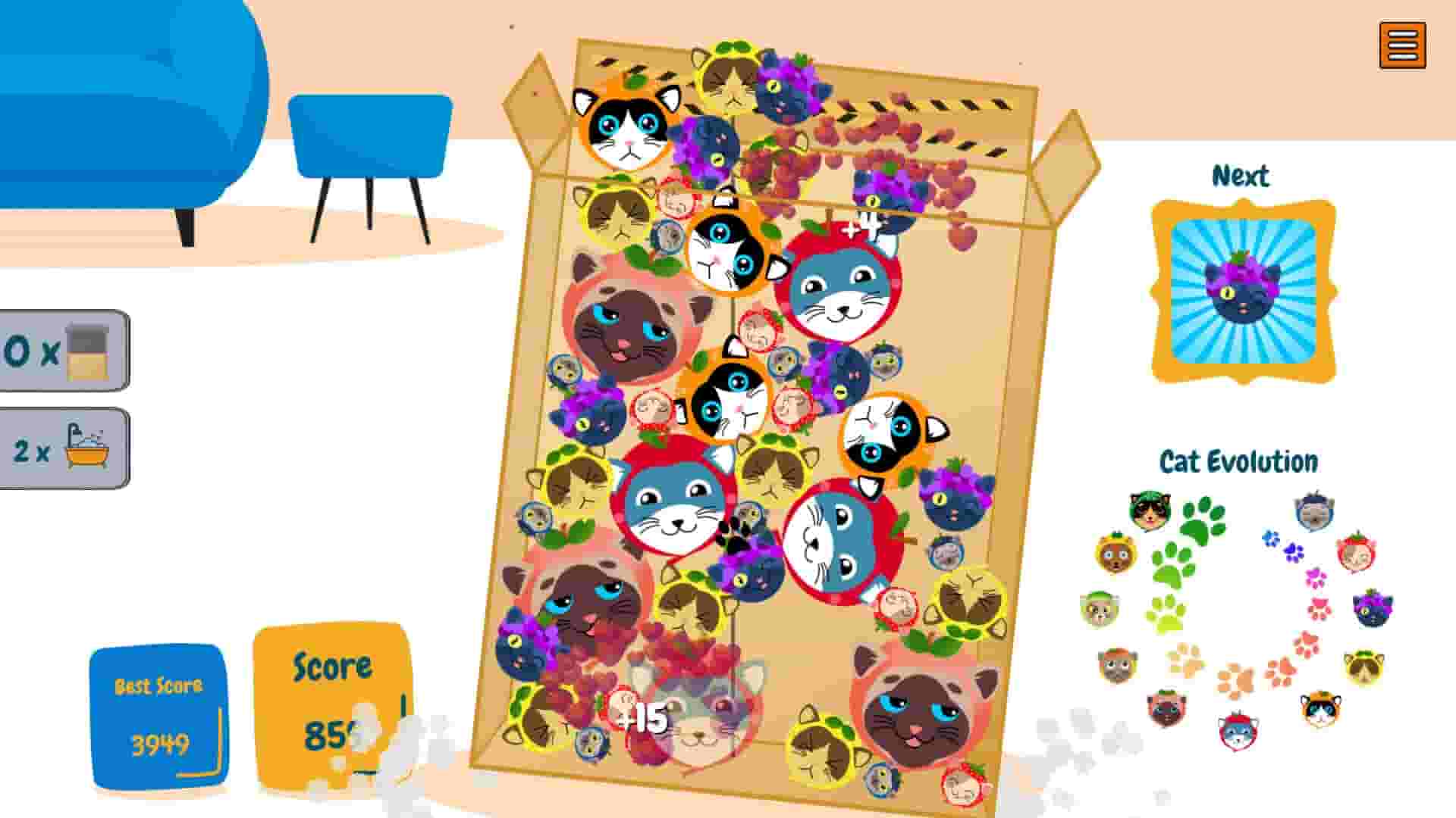 CatMelon - Suika Game screenshot thumbnail screenshot 3