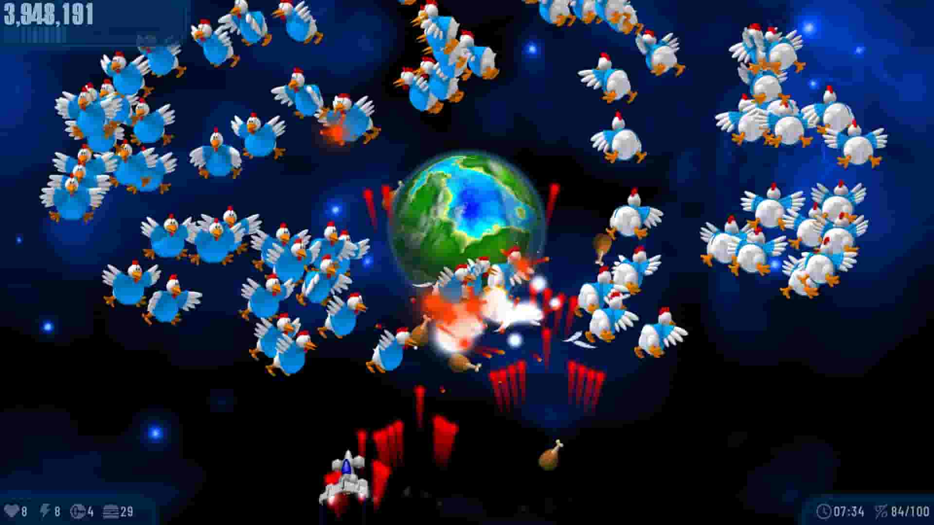 Chicken Invaders 1 screenshot thumbnail screenshot 1