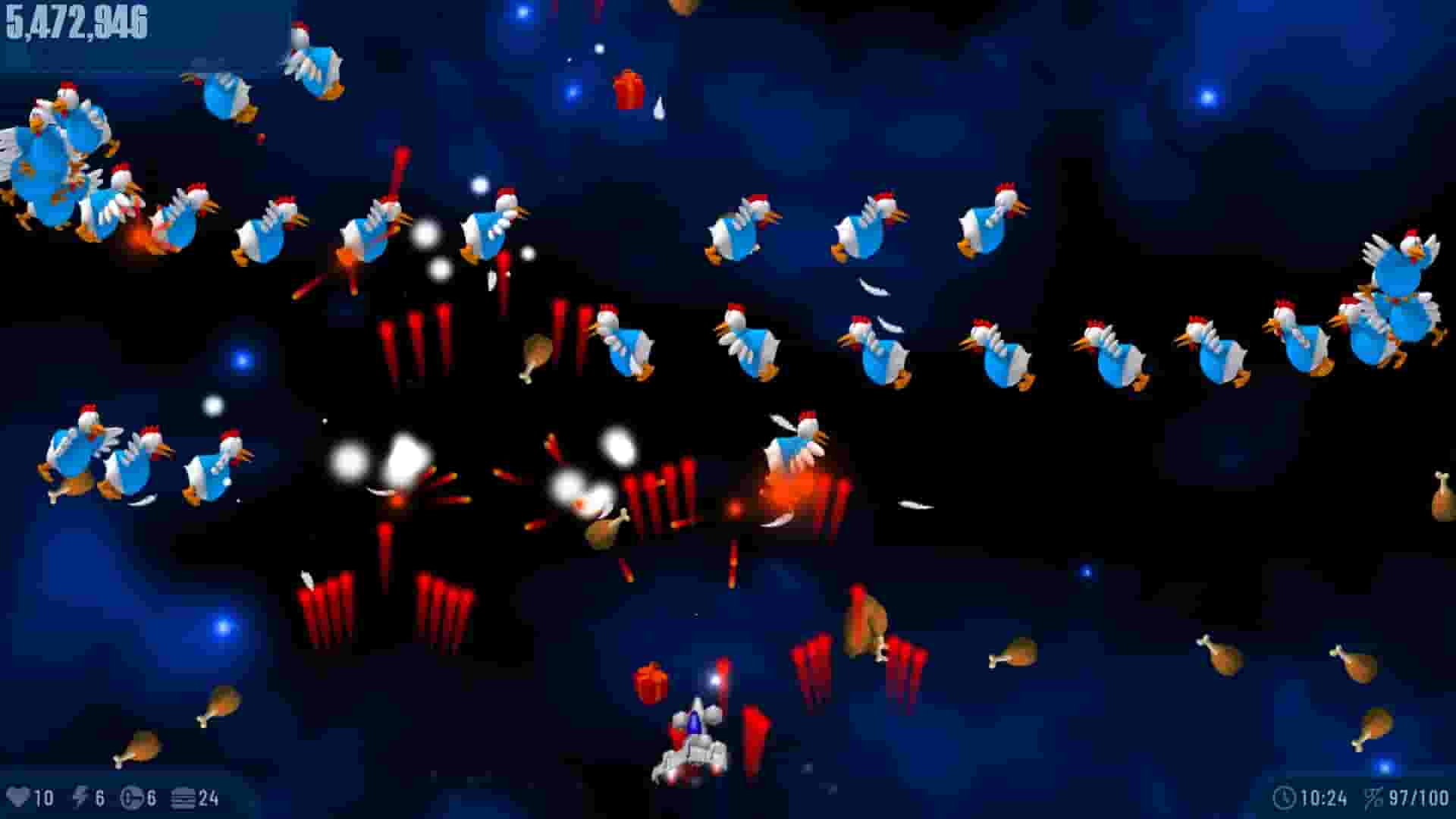 Chicken Invaders 1 screenshot thumbnail screenshot 4