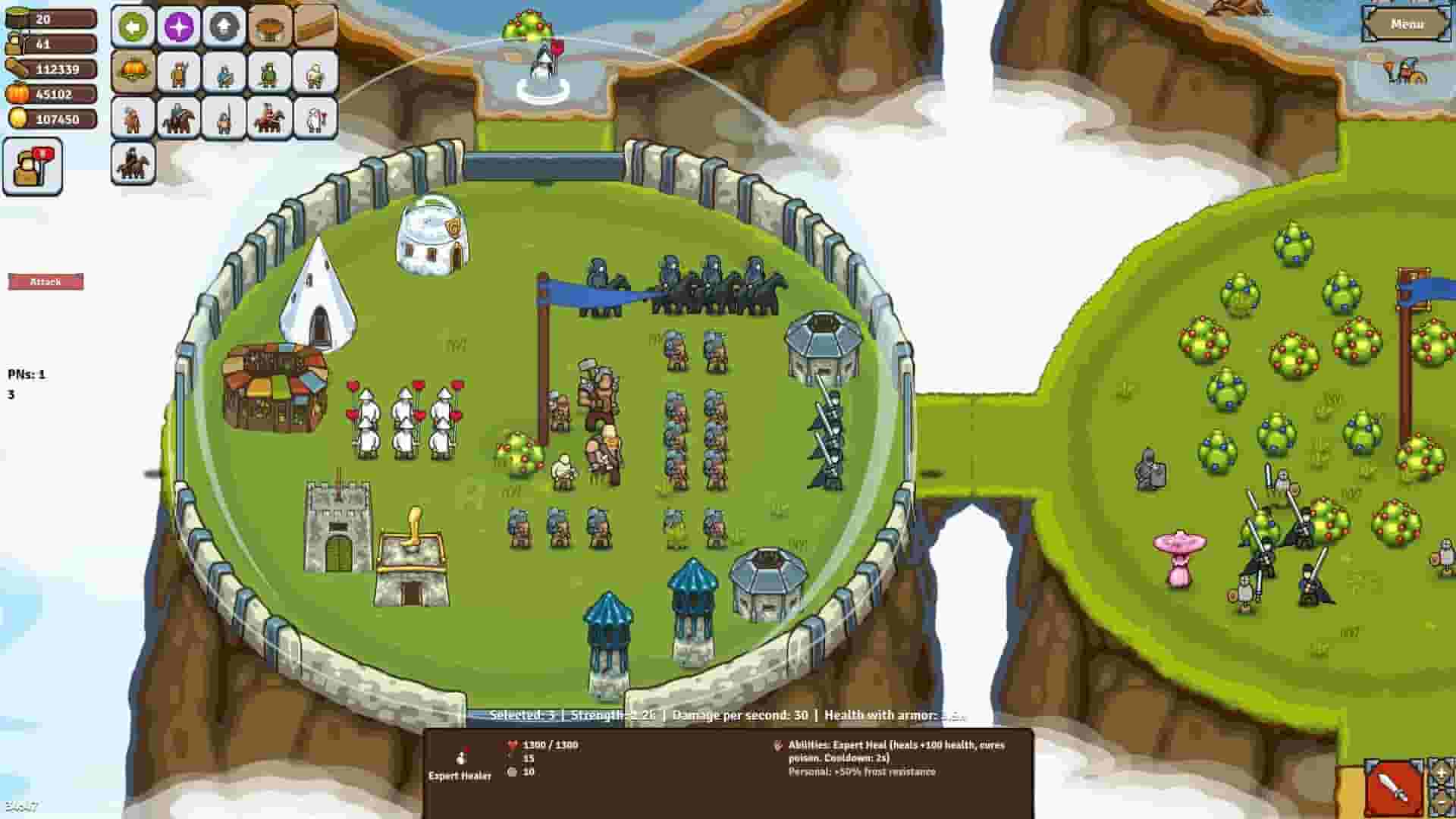 Circle Empires Rivals screenshot thumbnail screenshot 2