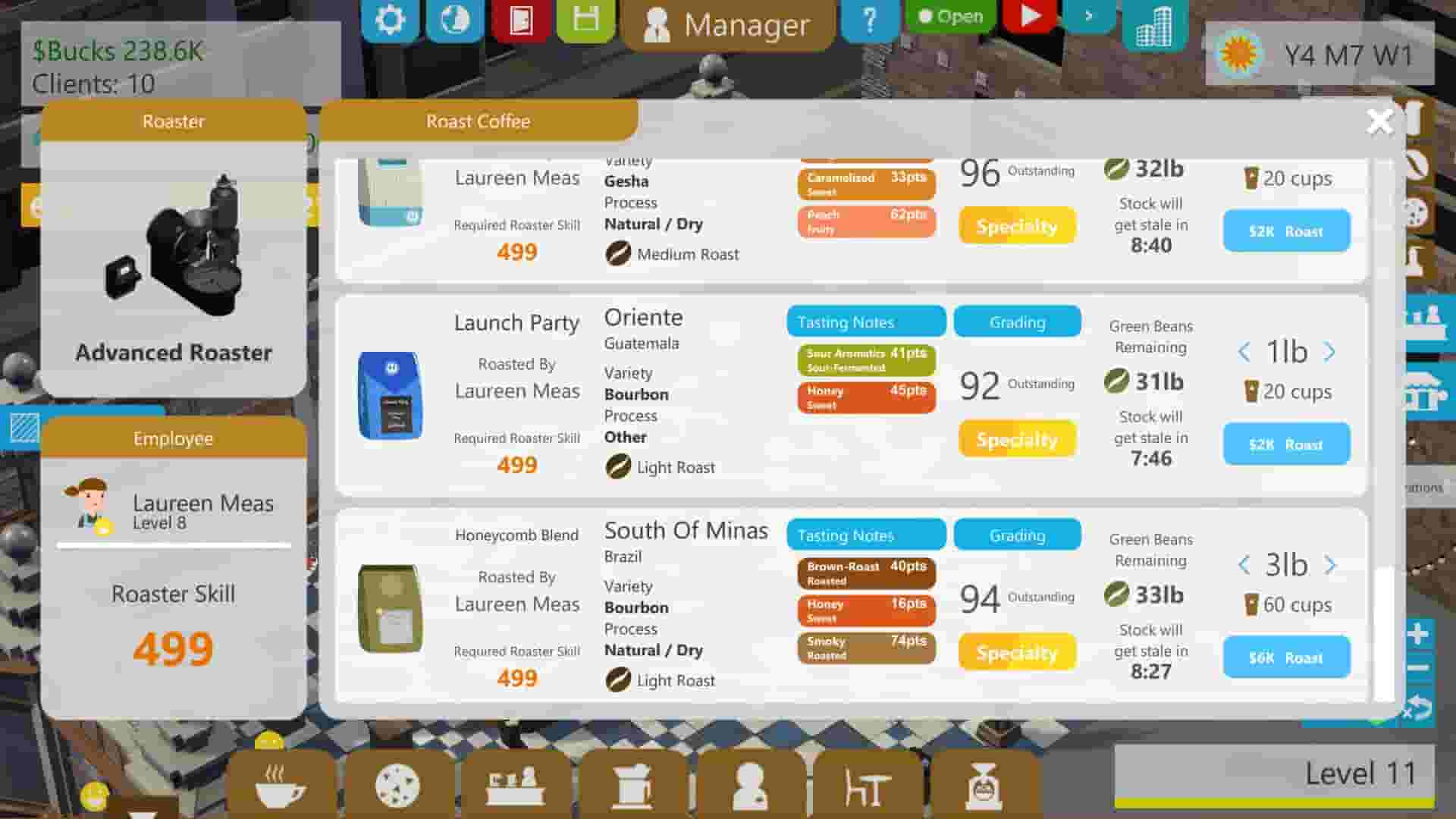 Coffee Shop Tycoon screenshot thumbnail screenshot 10