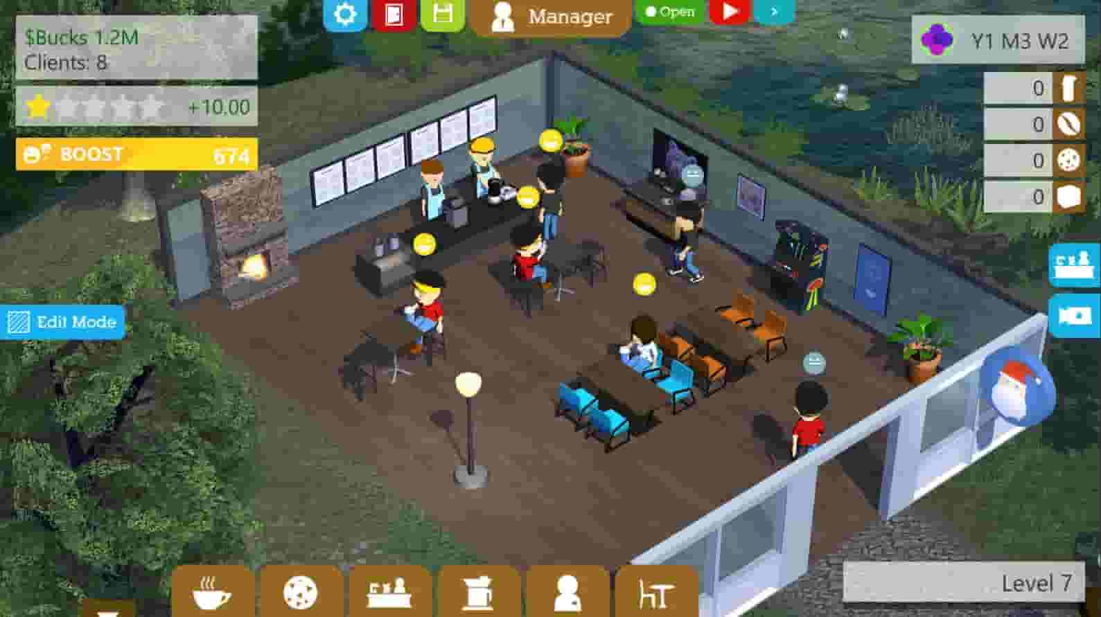 Coffee Shop Tycoon screenshot thumbnail screenshot 2