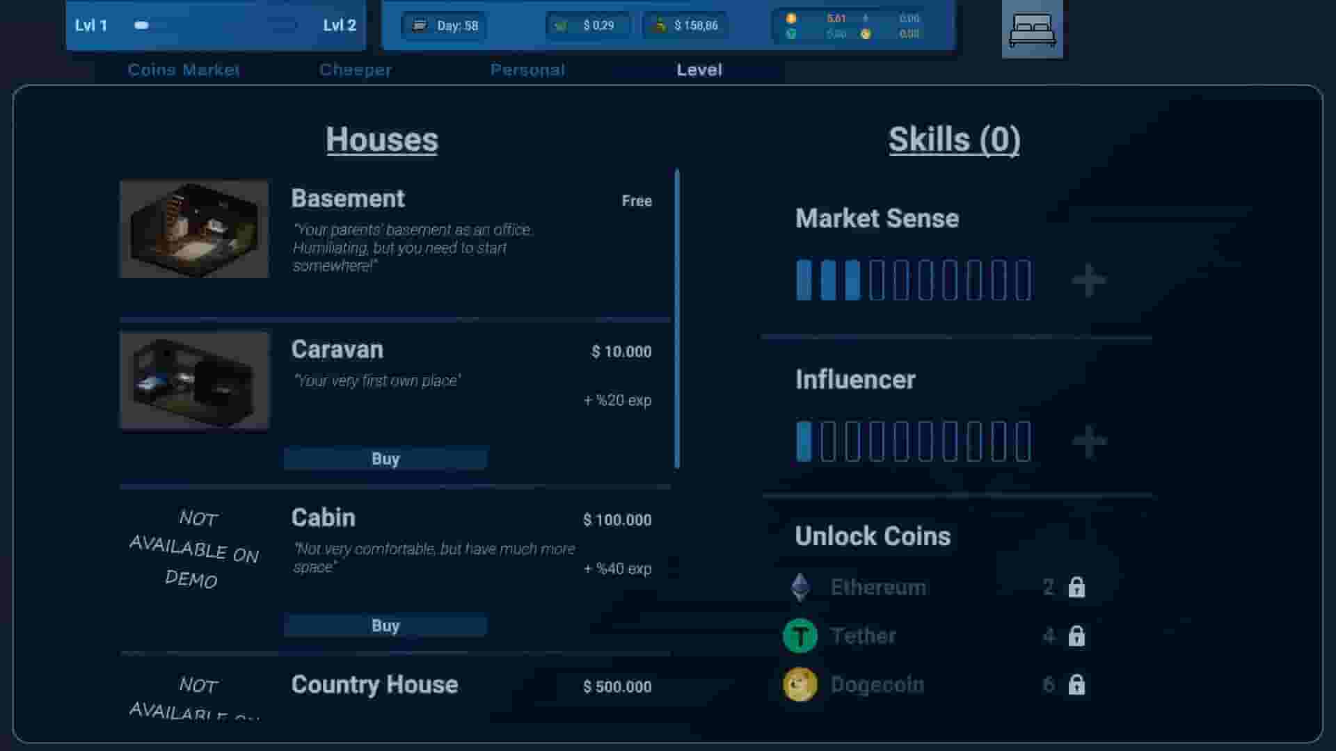 Coin Trader Simulator screenshot thumbnail screenshot 1