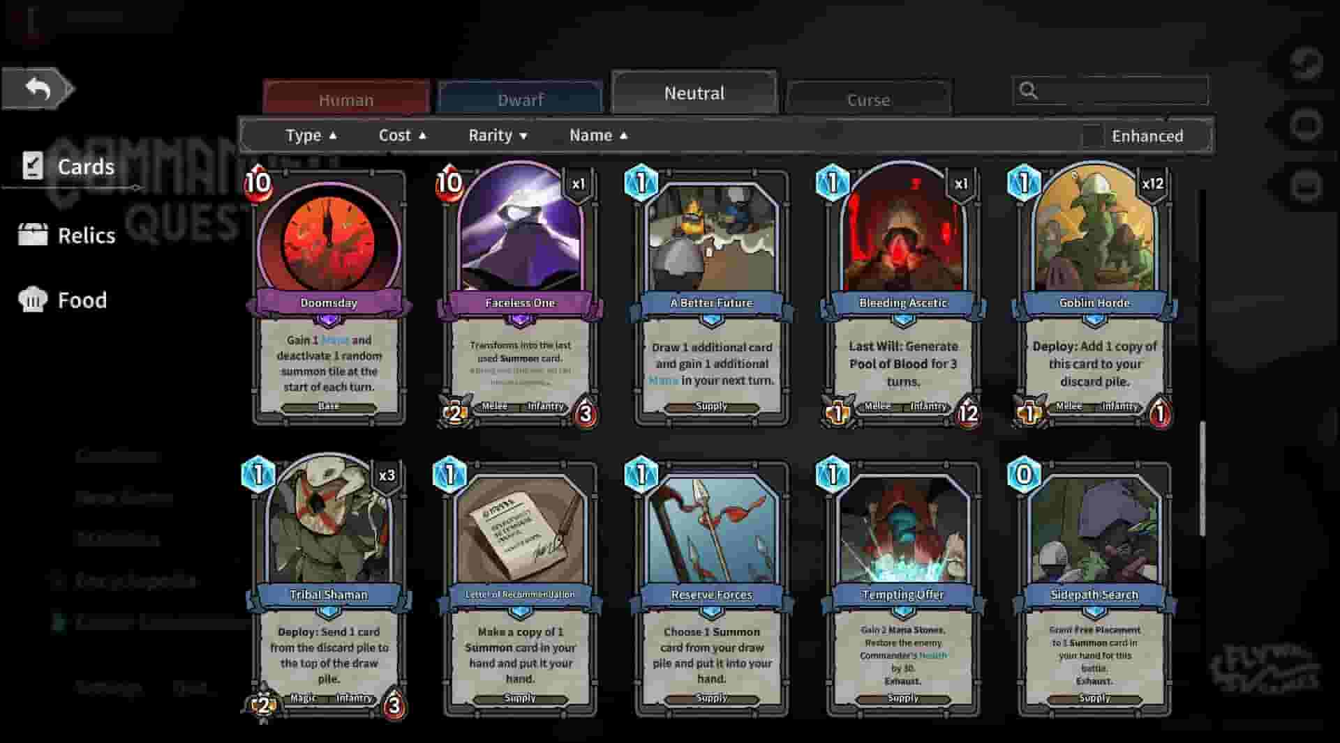 Commander Quest screenshot thumbnail screenshot 2