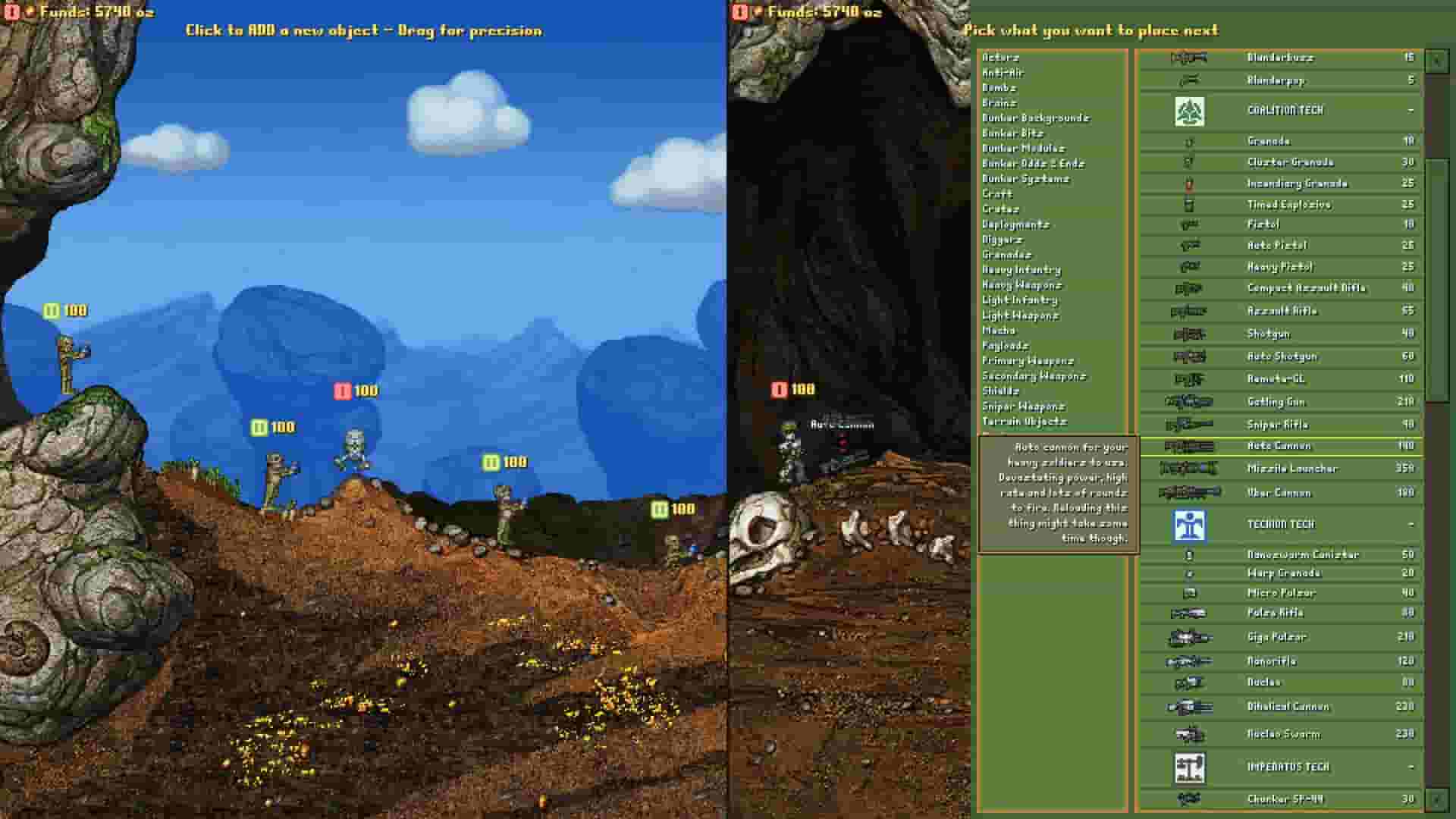 Cortex Command screenshot thumbnail screenshot 13