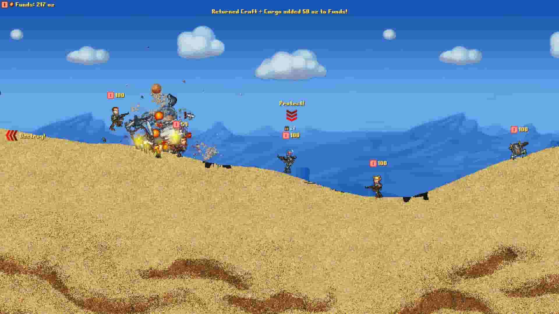 Cortex Command screenshot thumbnail screenshot 14