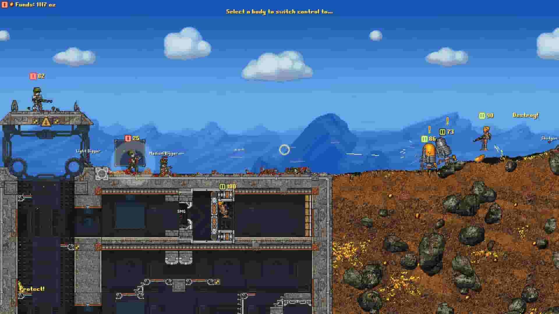 Cortex Command screenshot thumbnail screenshot 2