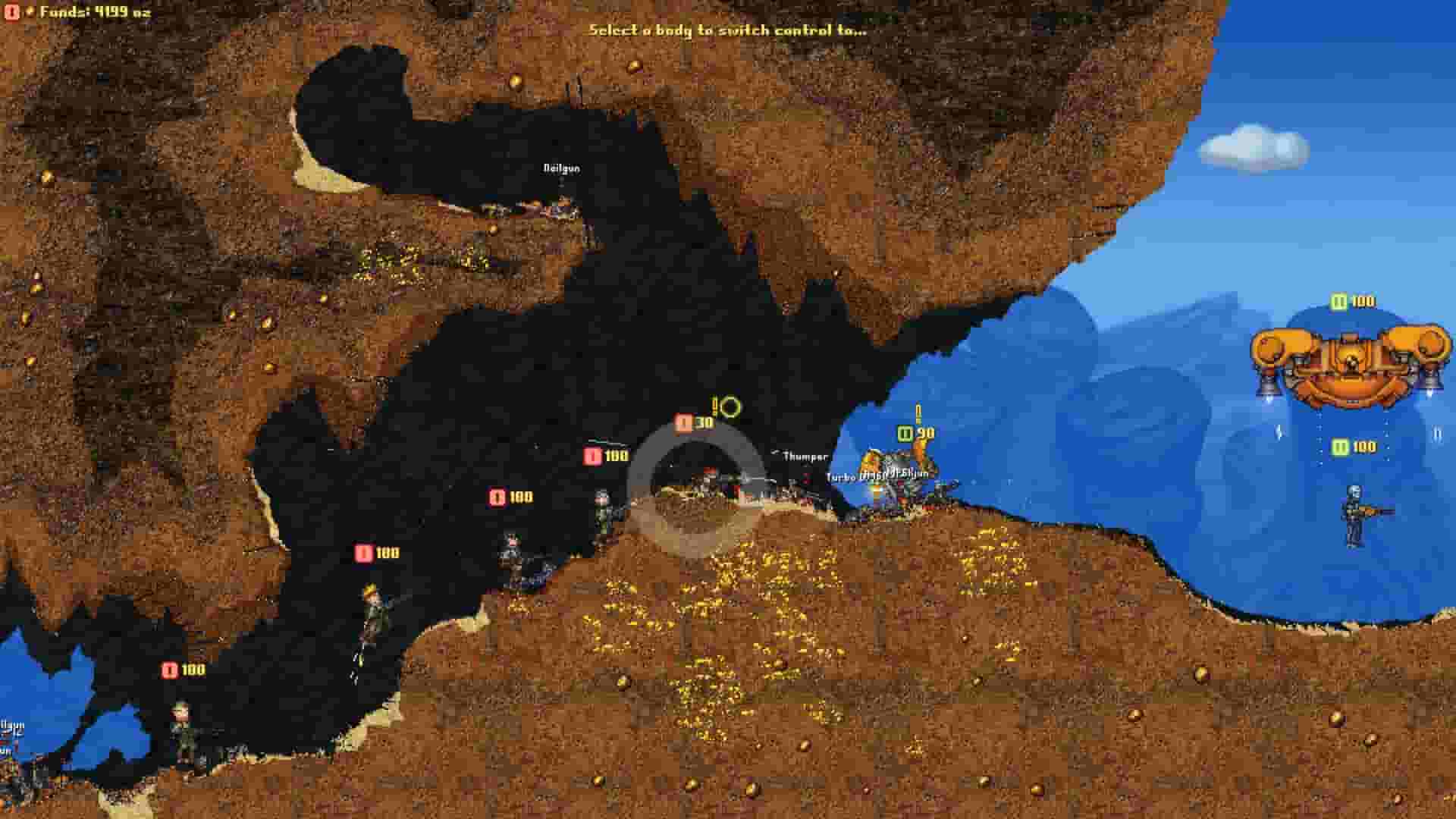 Cortex Command screenshot thumbnail screenshot 7