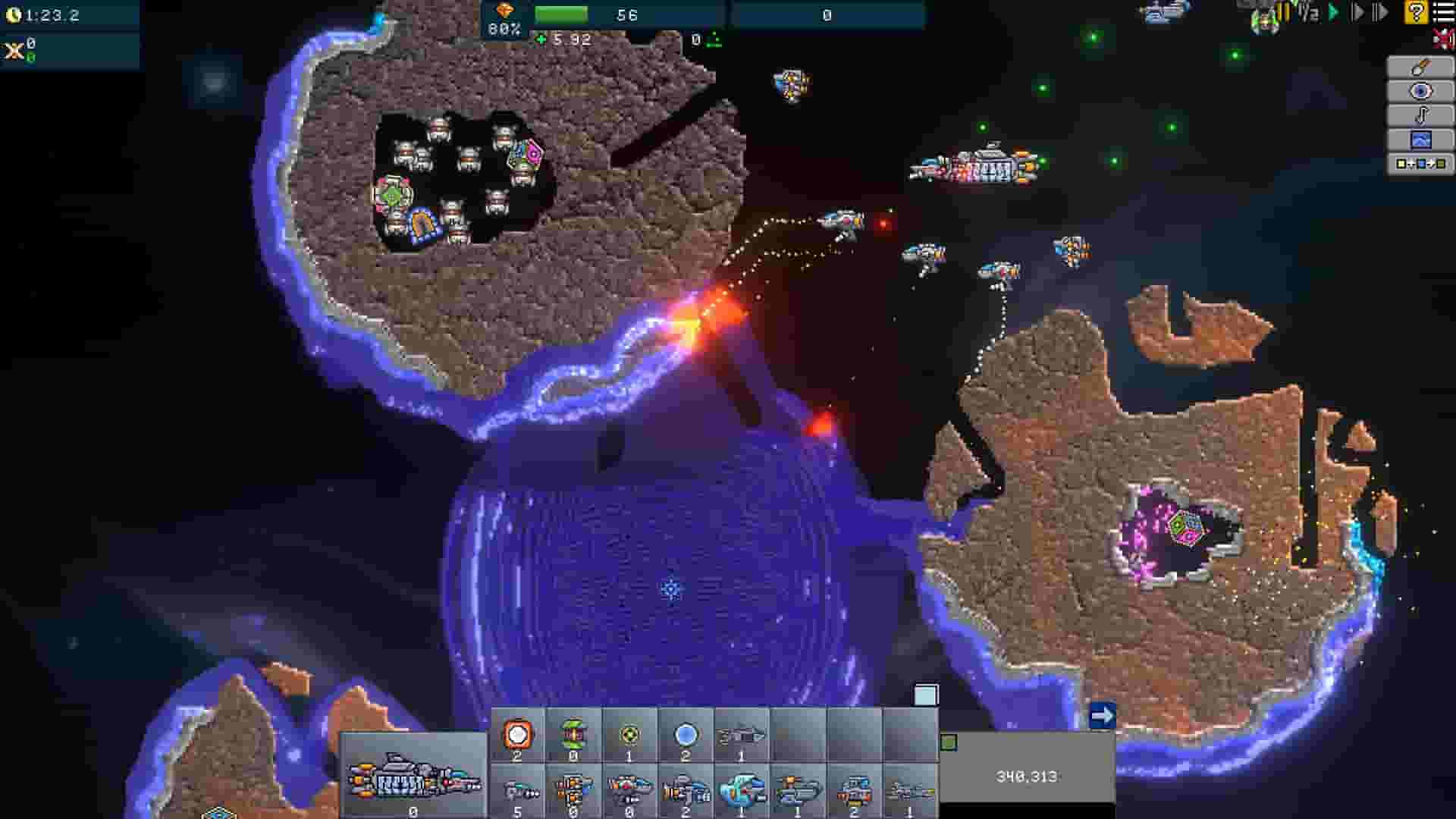 Creeper World IXE screenshot thumbnail screenshot 10