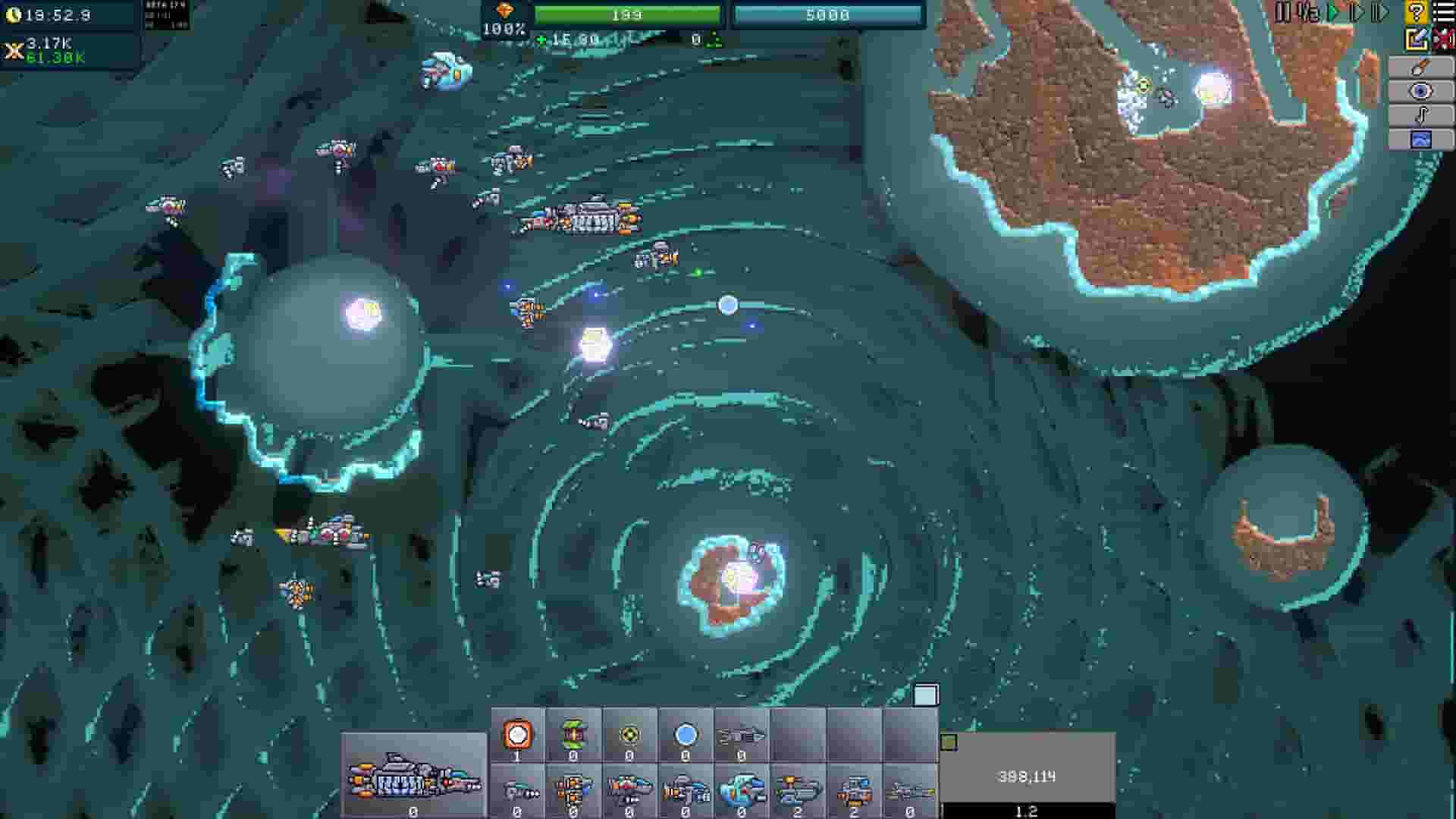 Creeper World IXE screenshot thumbnail screenshot 2