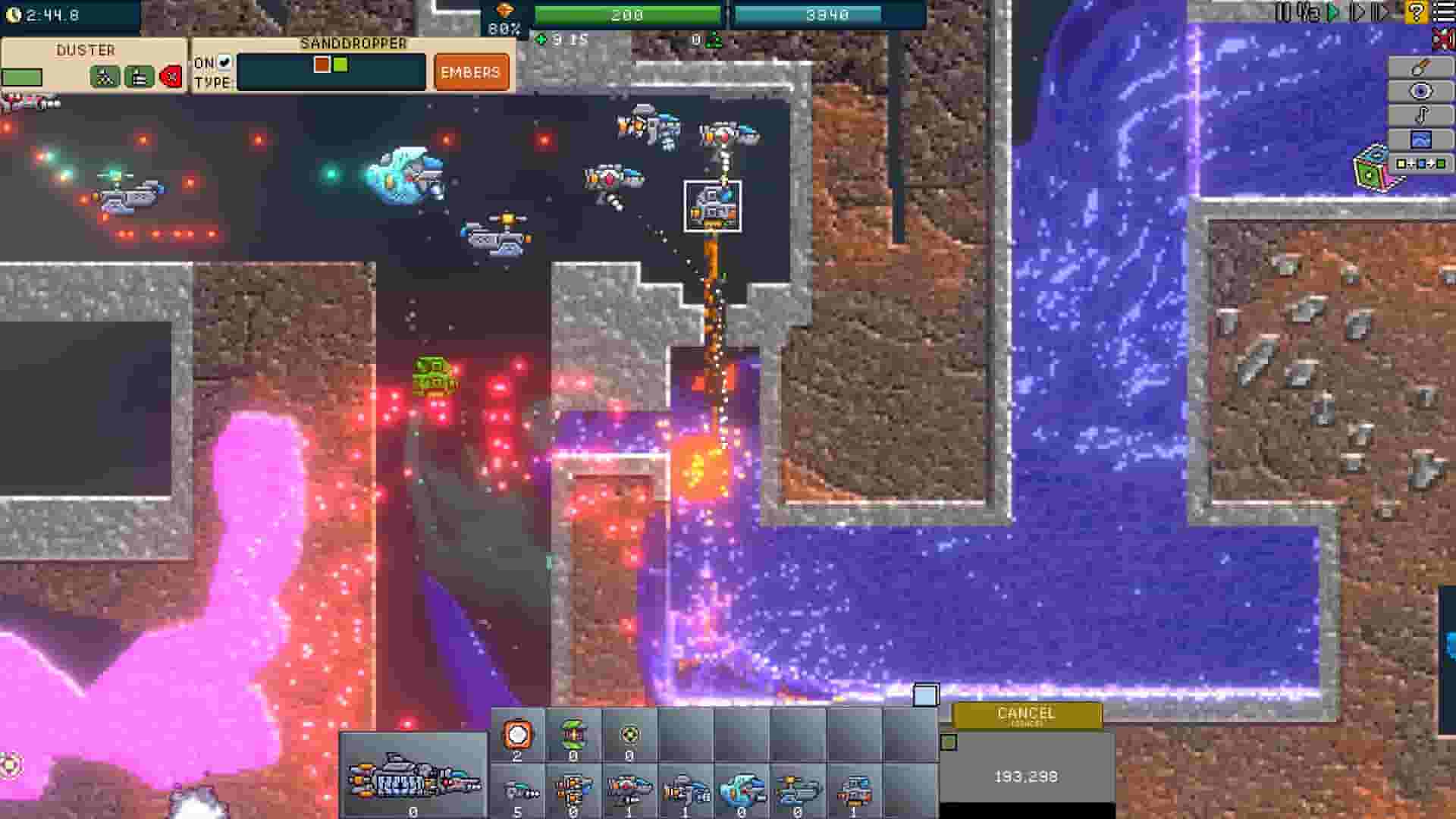 Creeper World IXE screenshot thumbnail screenshot 3