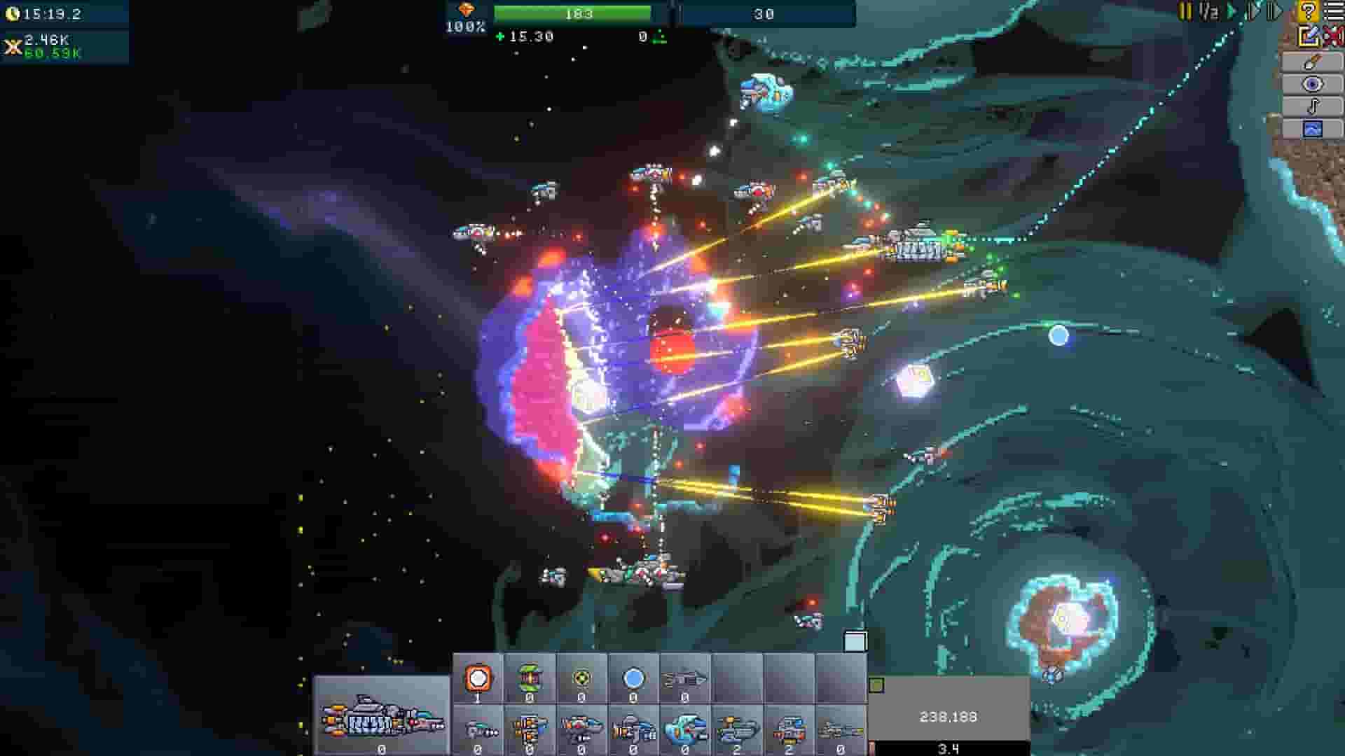 Creeper World IXE screenshot thumbnail screenshot 7