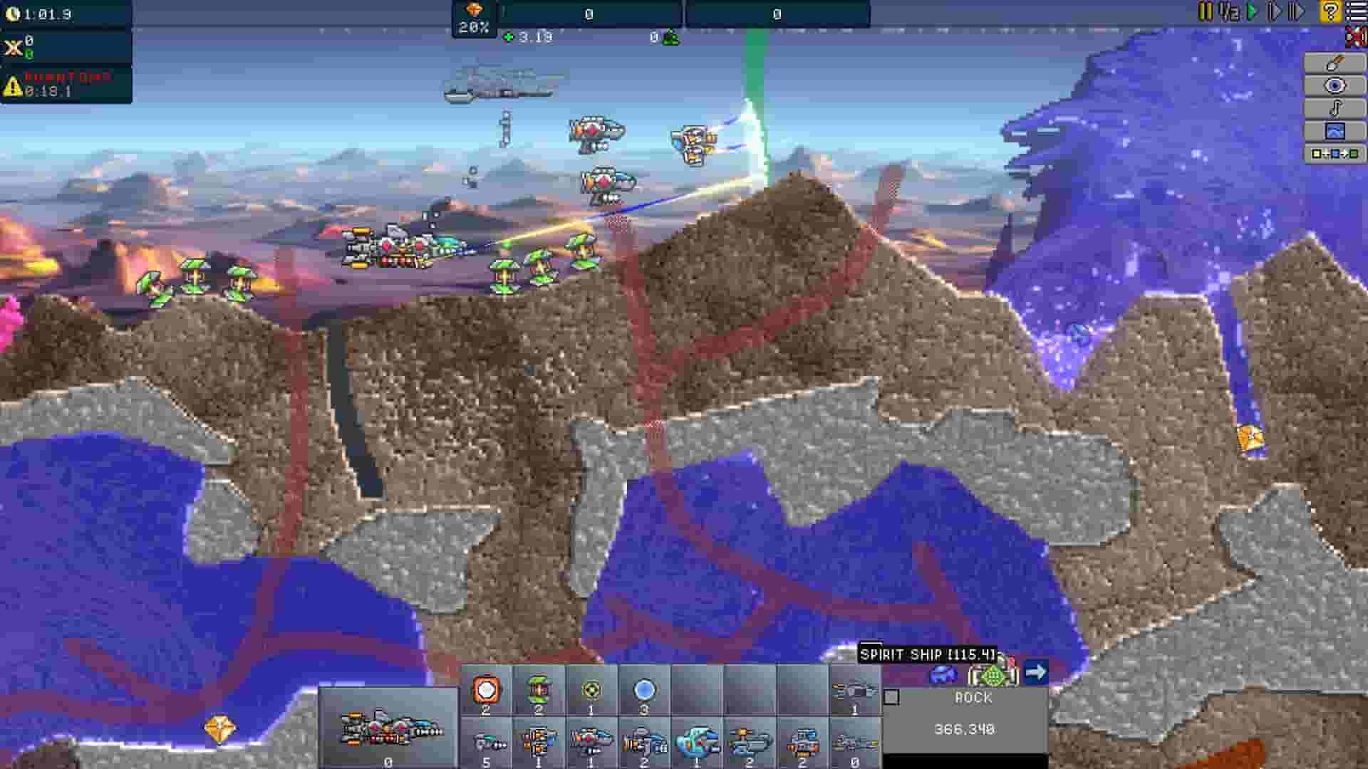 Creeper World IXE screenshot thumbnail screenshot 8