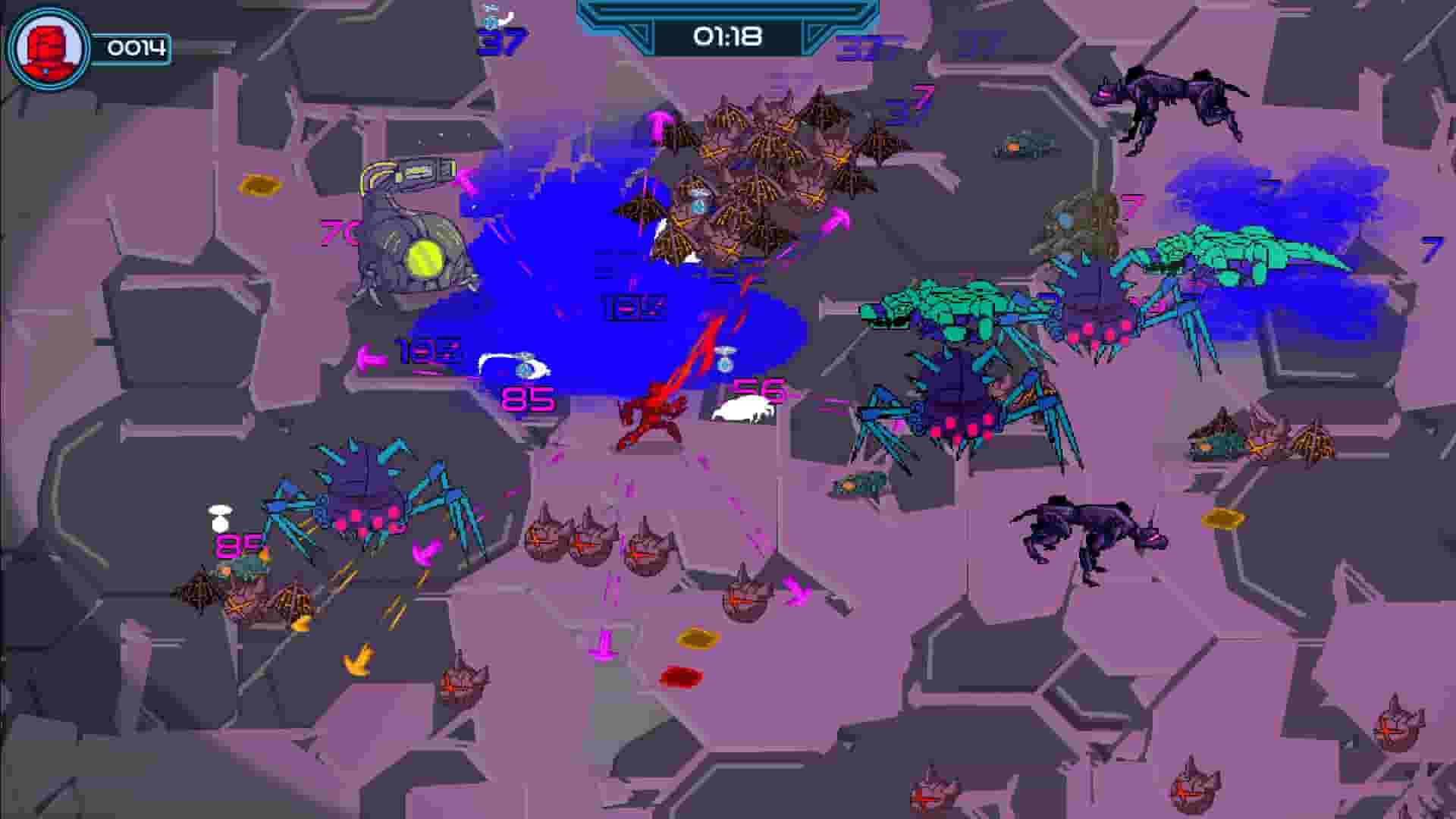CyberHeroes Arena DX screenshot thumbnail screenshot 1