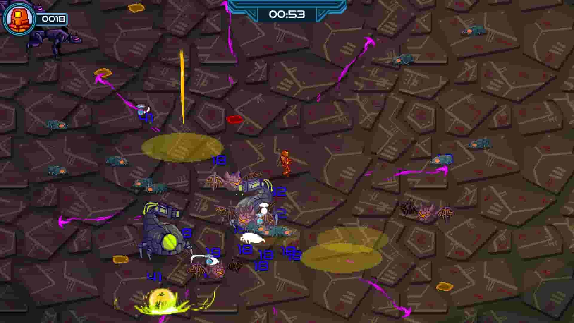 CyberHeroes Arena DX screenshot thumbnail screenshot 3