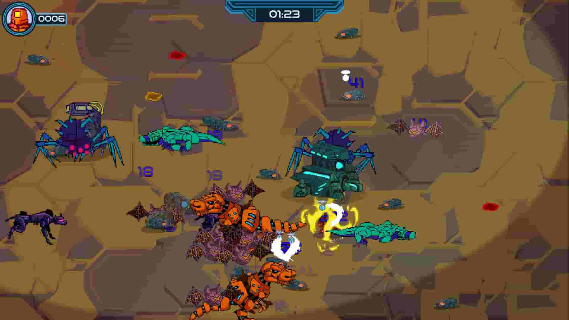 CyberHeroes Arena DX screenshot thumbnail screenshot 6