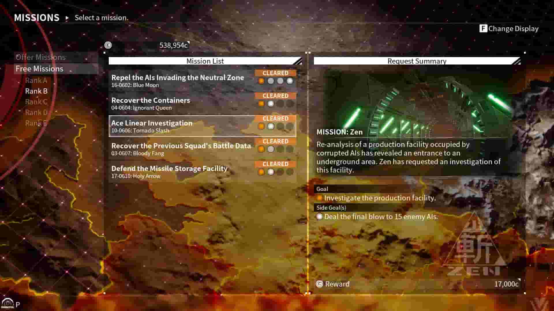 DAEMON X MACHINA screenshot thumbnail screenshot 10