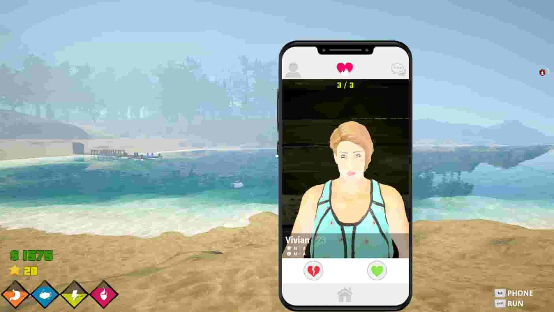 Dating Simulator screenshot thumbnail screenshot 1
