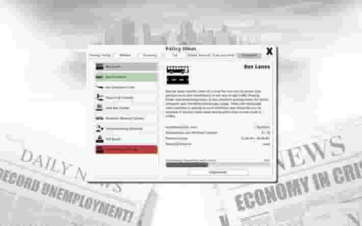 Democracy 3 screenshot thumbnail screenshot 6