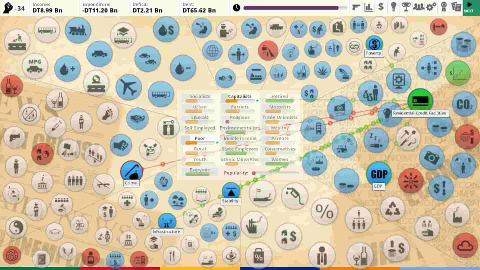 Democracy 3 Africa screenshot thumbnail screenshot 0