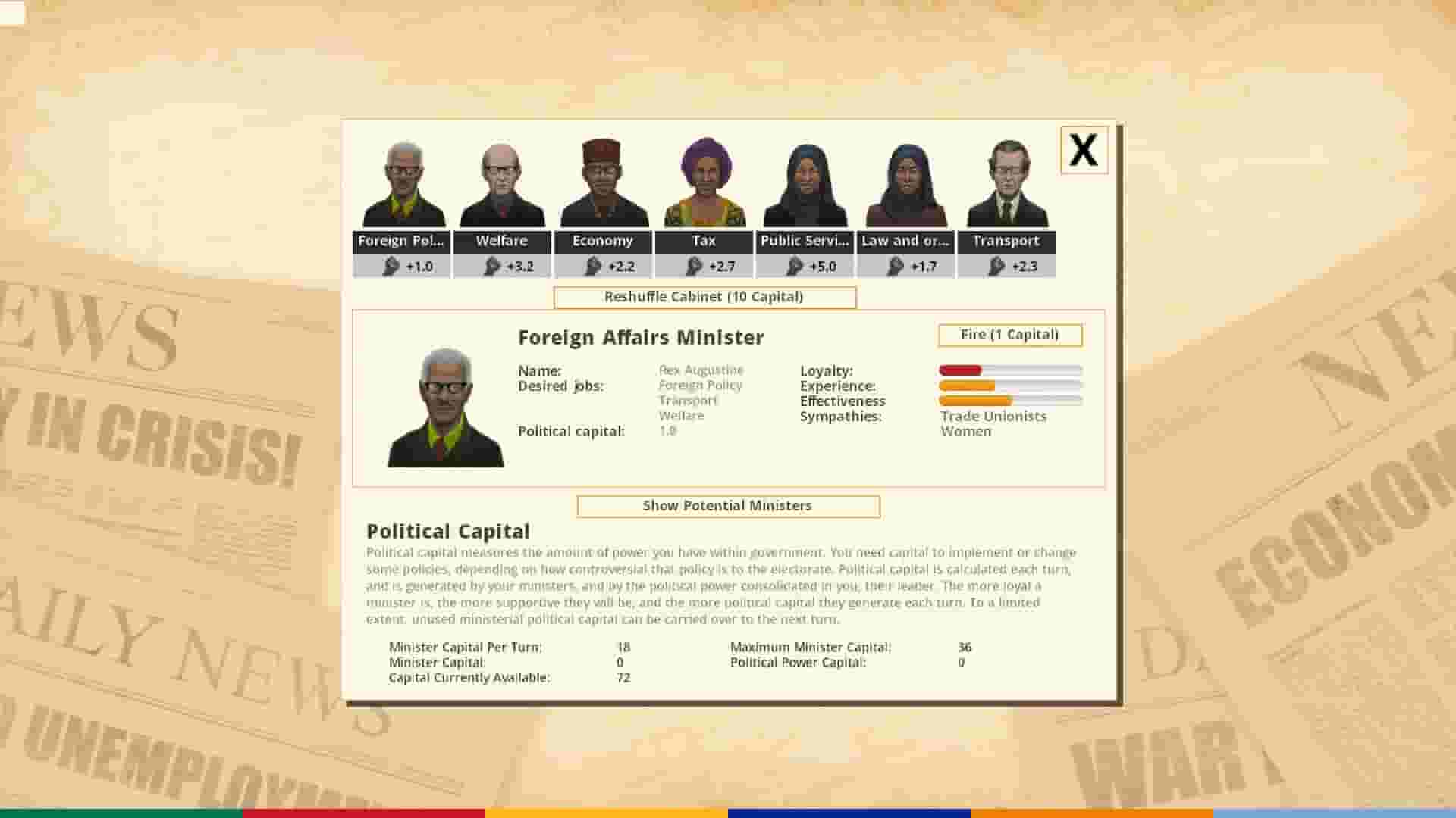 Democracy 3 Africa screenshot thumbnail screenshot 8