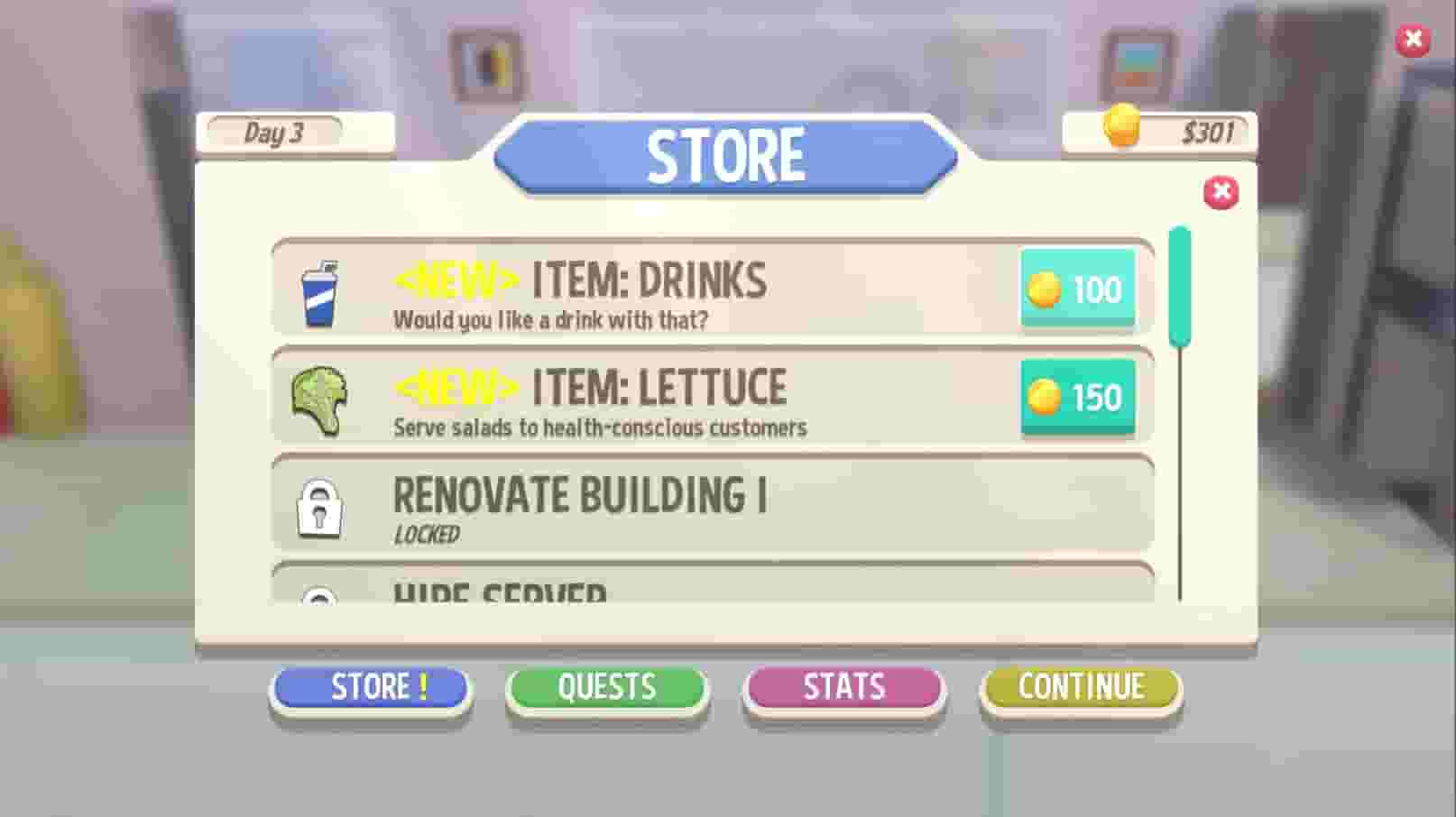 Diner Bros screenshot thumbnail screenshot 15