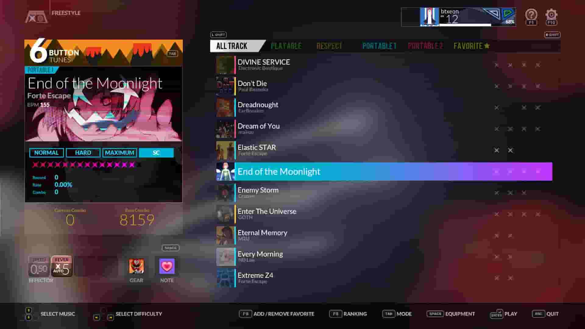 DJMAX RESPECT V screenshot thumbnail screenshot 4
