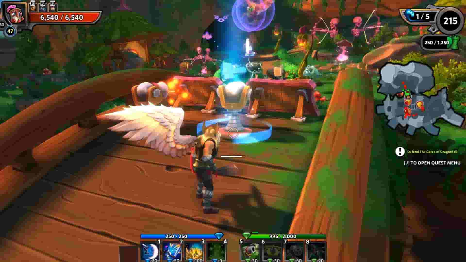 Dungeon Defenders II screenshot thumbnail screenshot 1