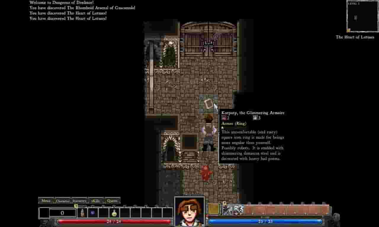 Dungeons of Dredmor screenshot thumbnail screenshot 2