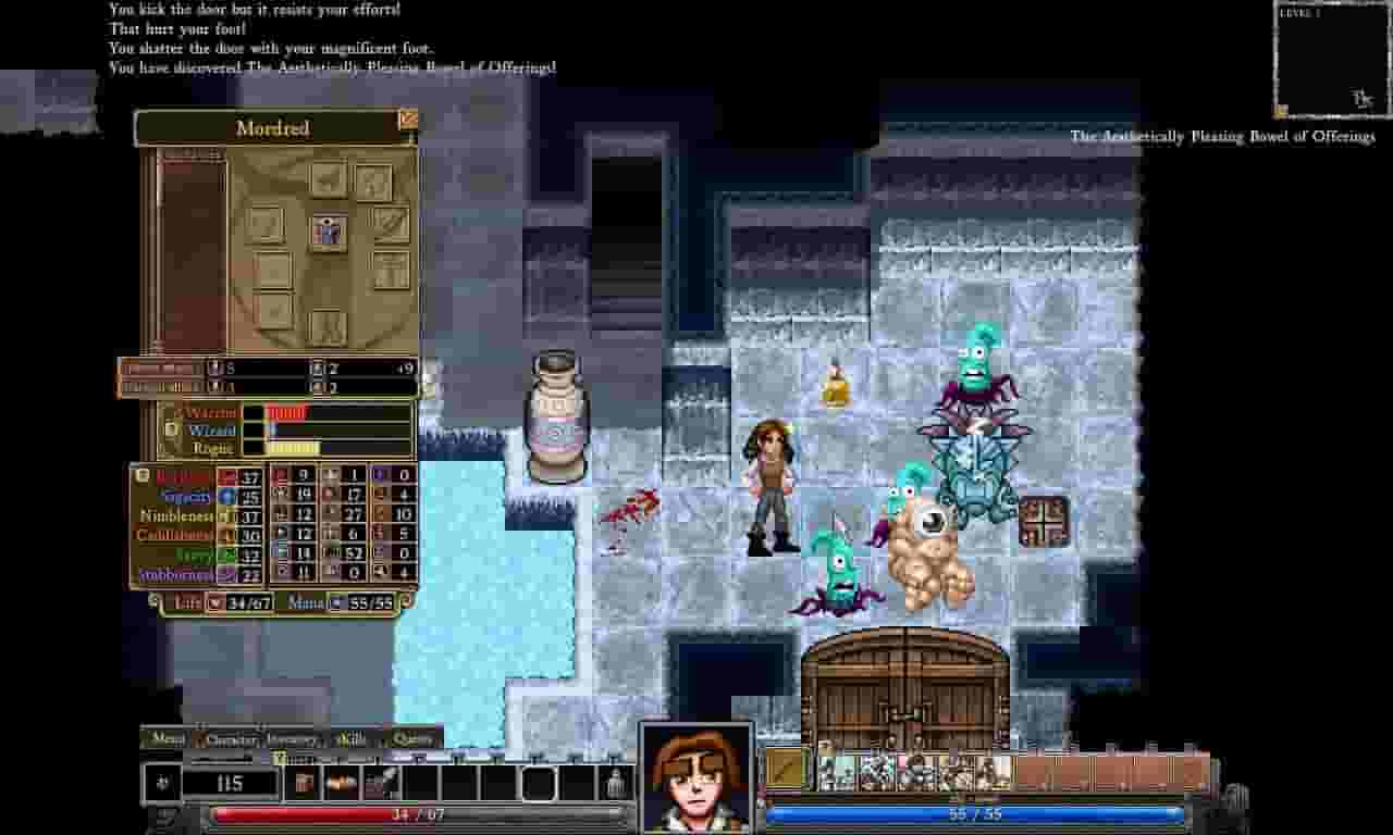 Dungeons of Dredmor screenshot thumbnail screenshot 3