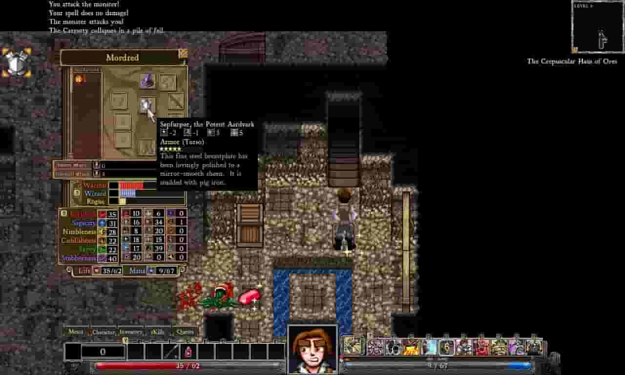 Dungeons of Dredmor screenshot thumbnail screenshot 5