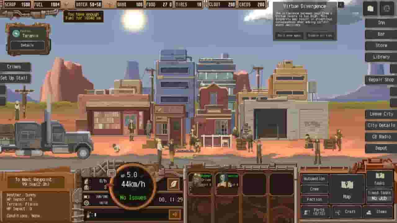 Dustland Delivery screenshot thumbnail screenshot 1