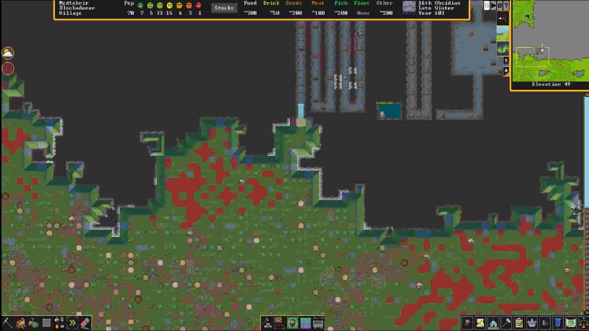 Dwarf Fortress screenshot thumbnail screenshot 1